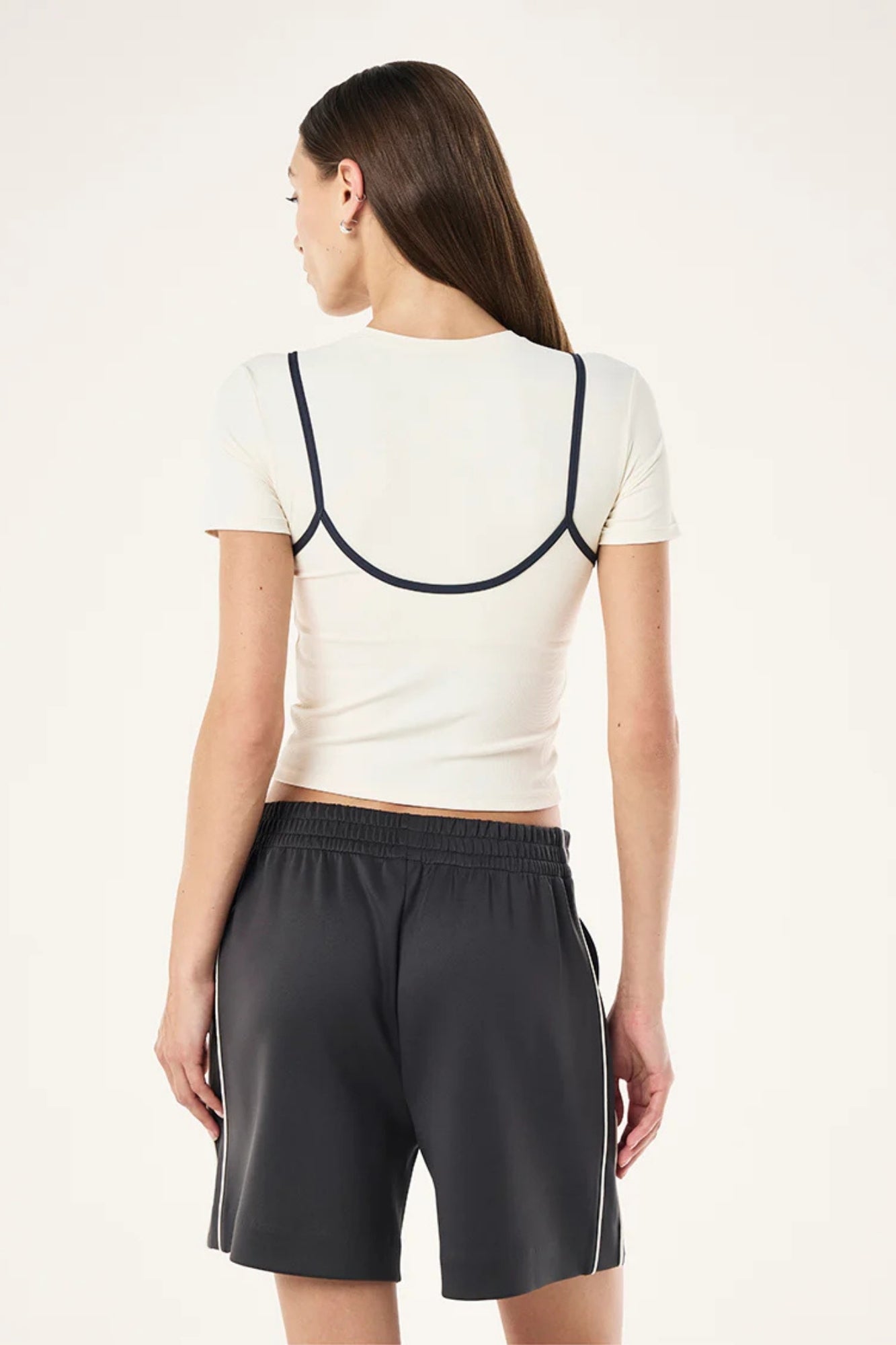 FORWARD SHORT SLEEVE TEE IN WHISPER WHITE