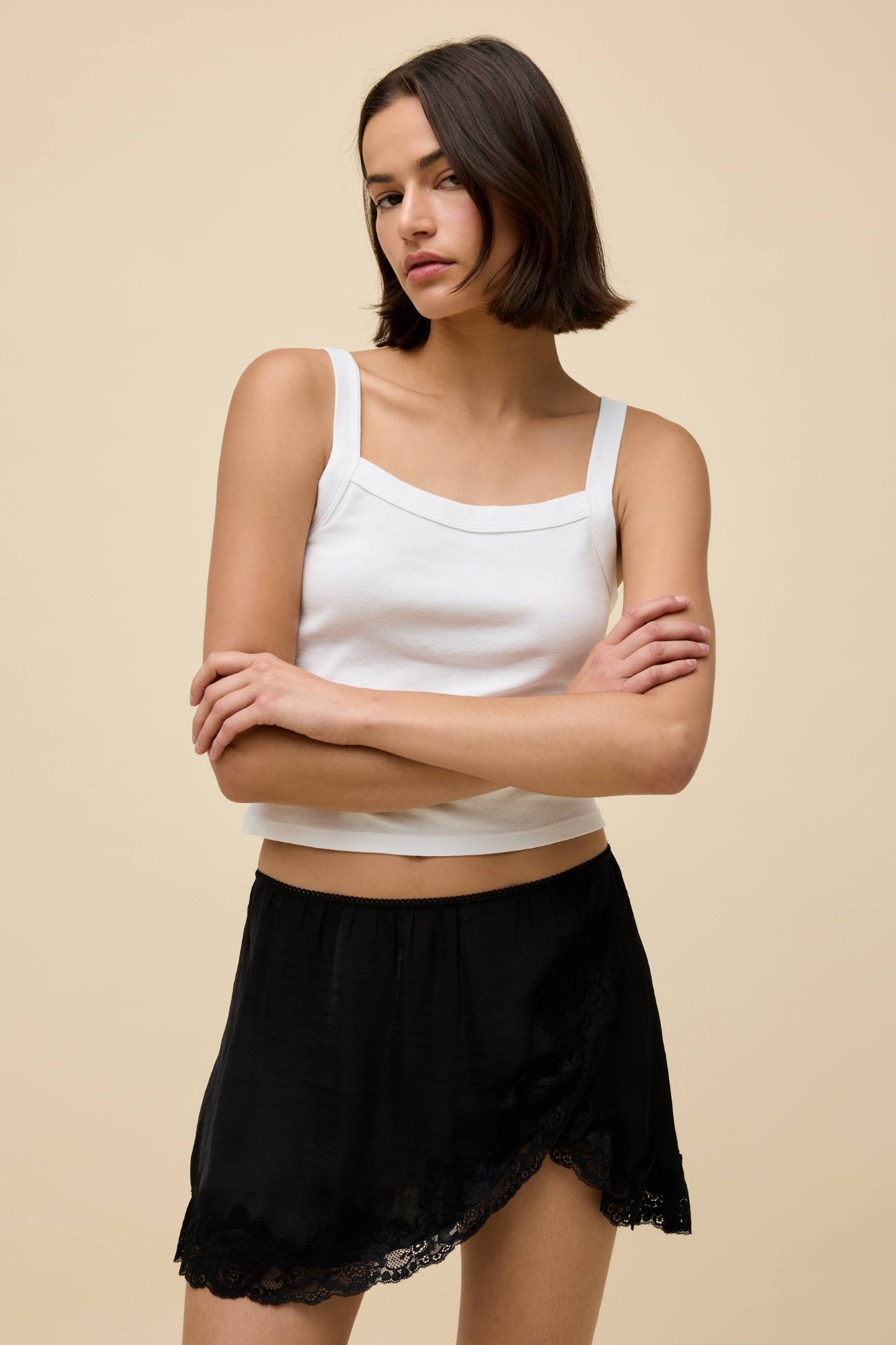SOLID 90 TANK IN WHITE