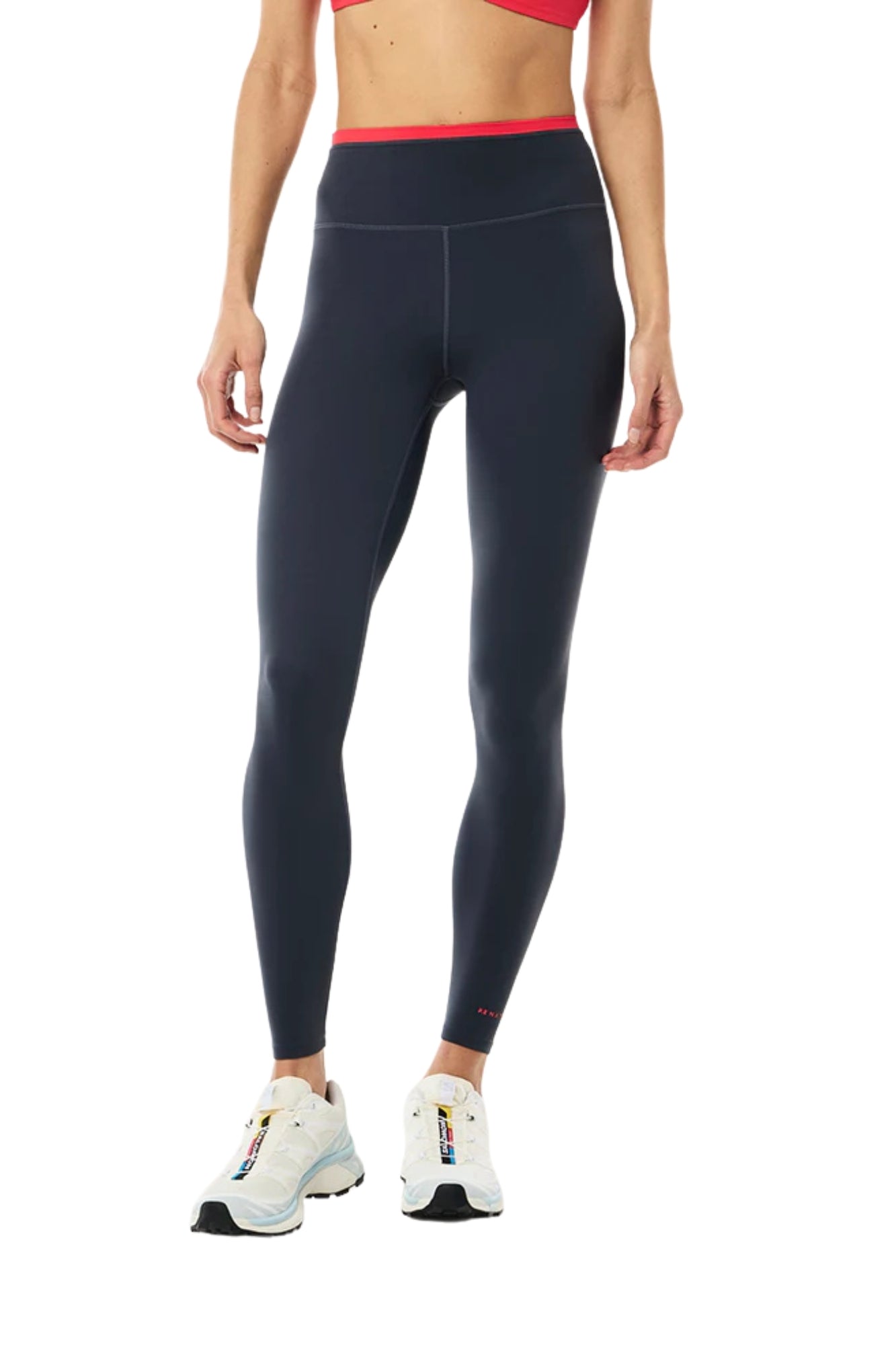 VITA FULL MARINE BLUE STRAWBERRY LENGTH LEGGING