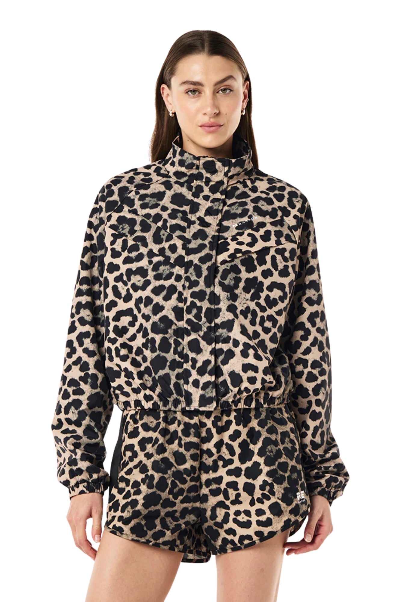 SHIELD LEOPARD JACKET