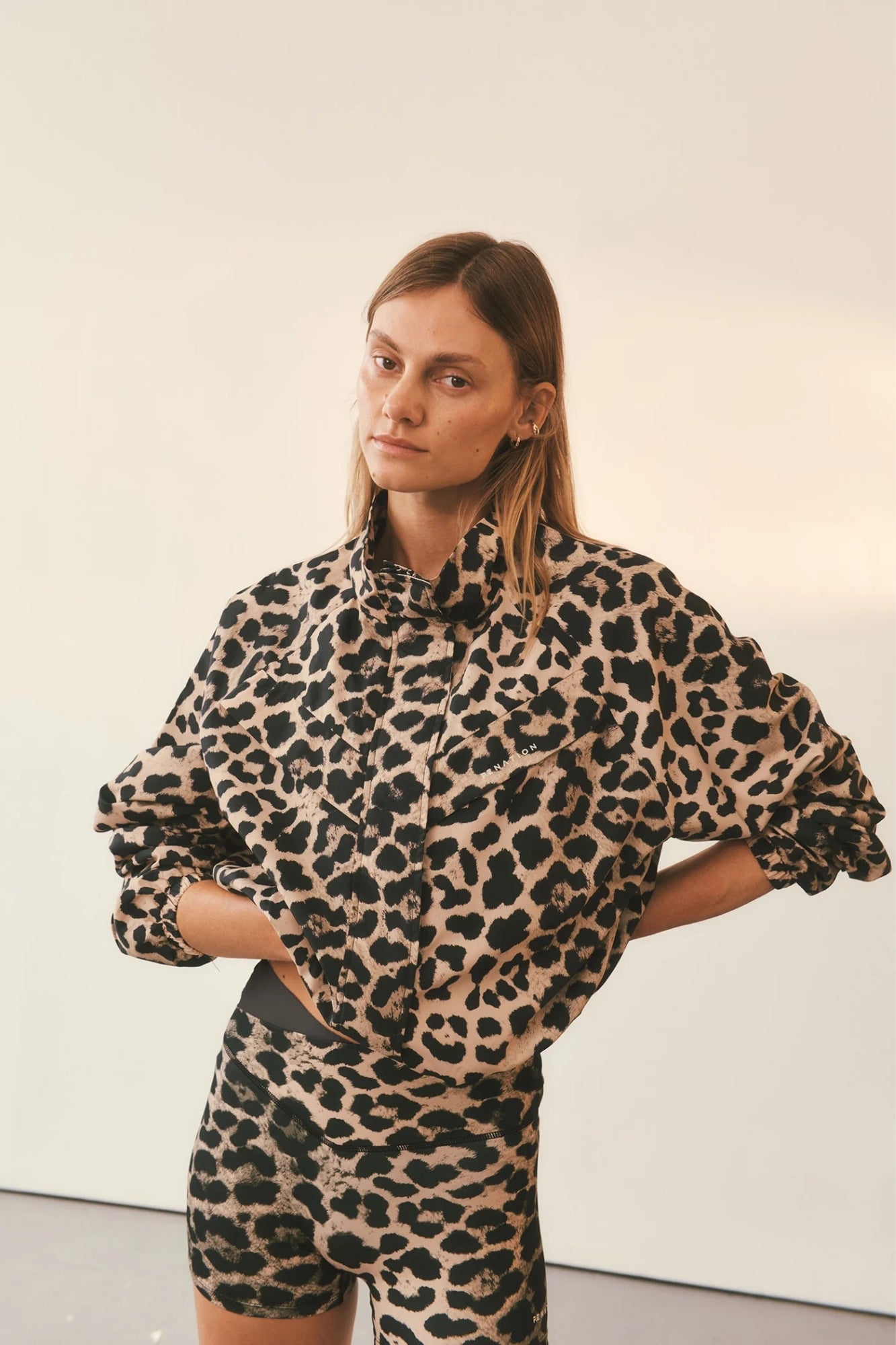 SHIELD LEOPARD JACKET