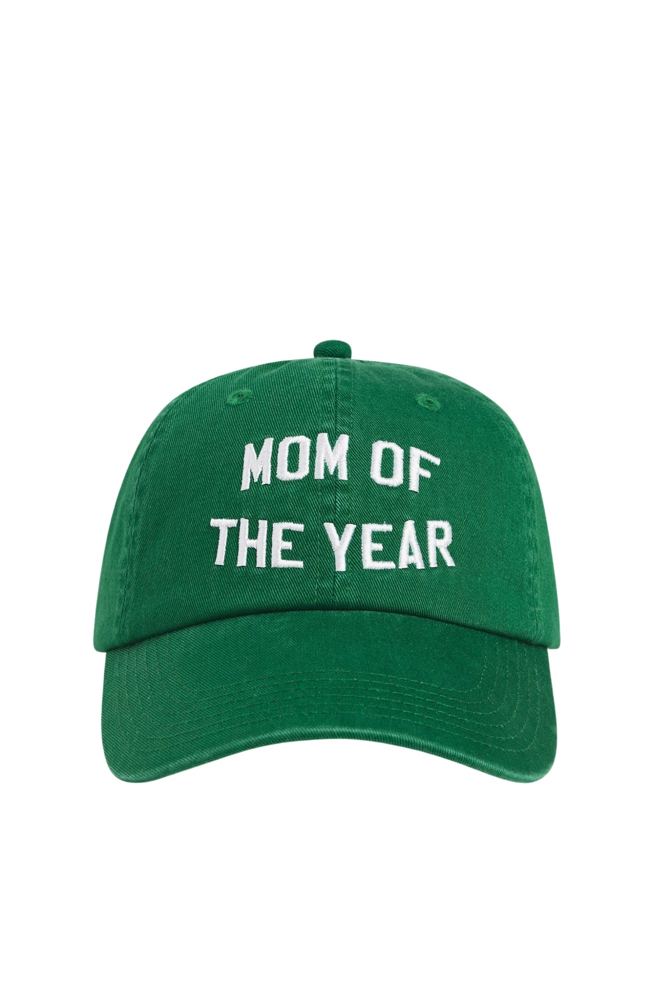MOM OF THE YEAR BASEBALL GREEN HAT