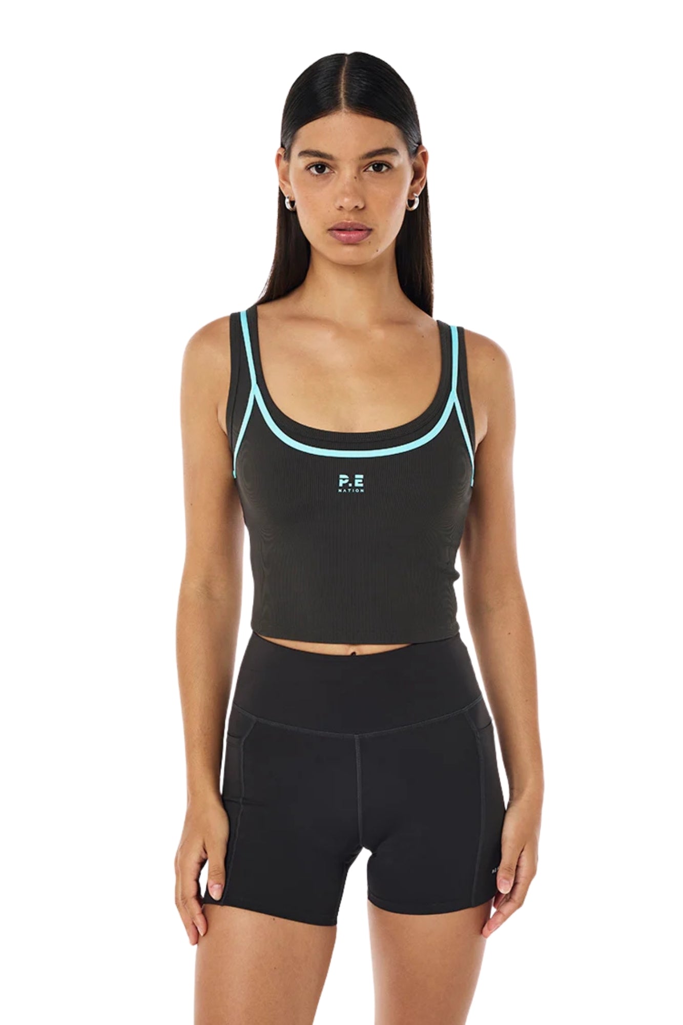 FORWARD TANK SMOKESTONE AQUA