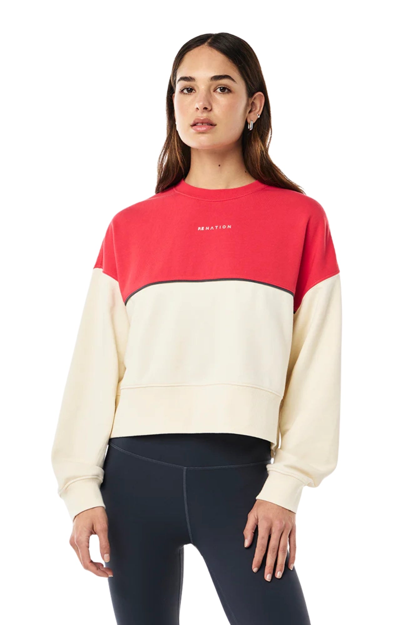 SHIFT WHISTER WHITE STRAWBERRY SWEAT