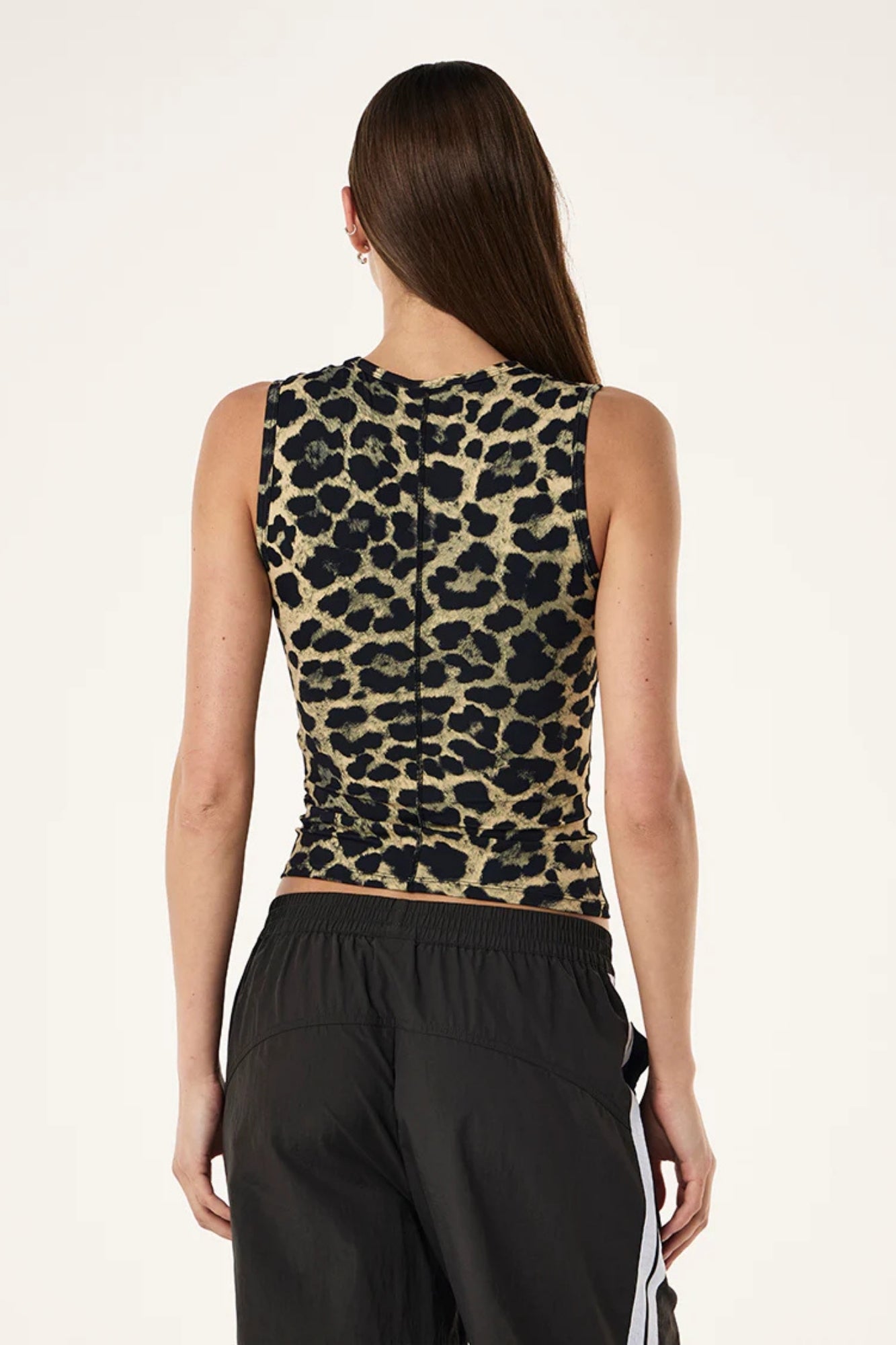 FOUNDATION LEOPARD MUSCLE TANK