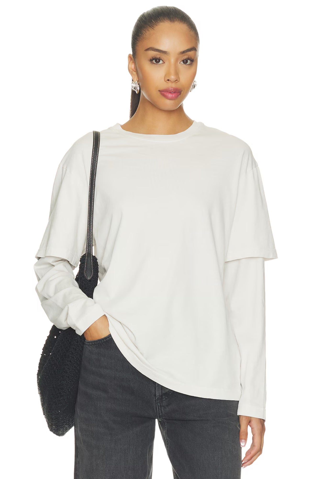 LOIS TEE IN BONE