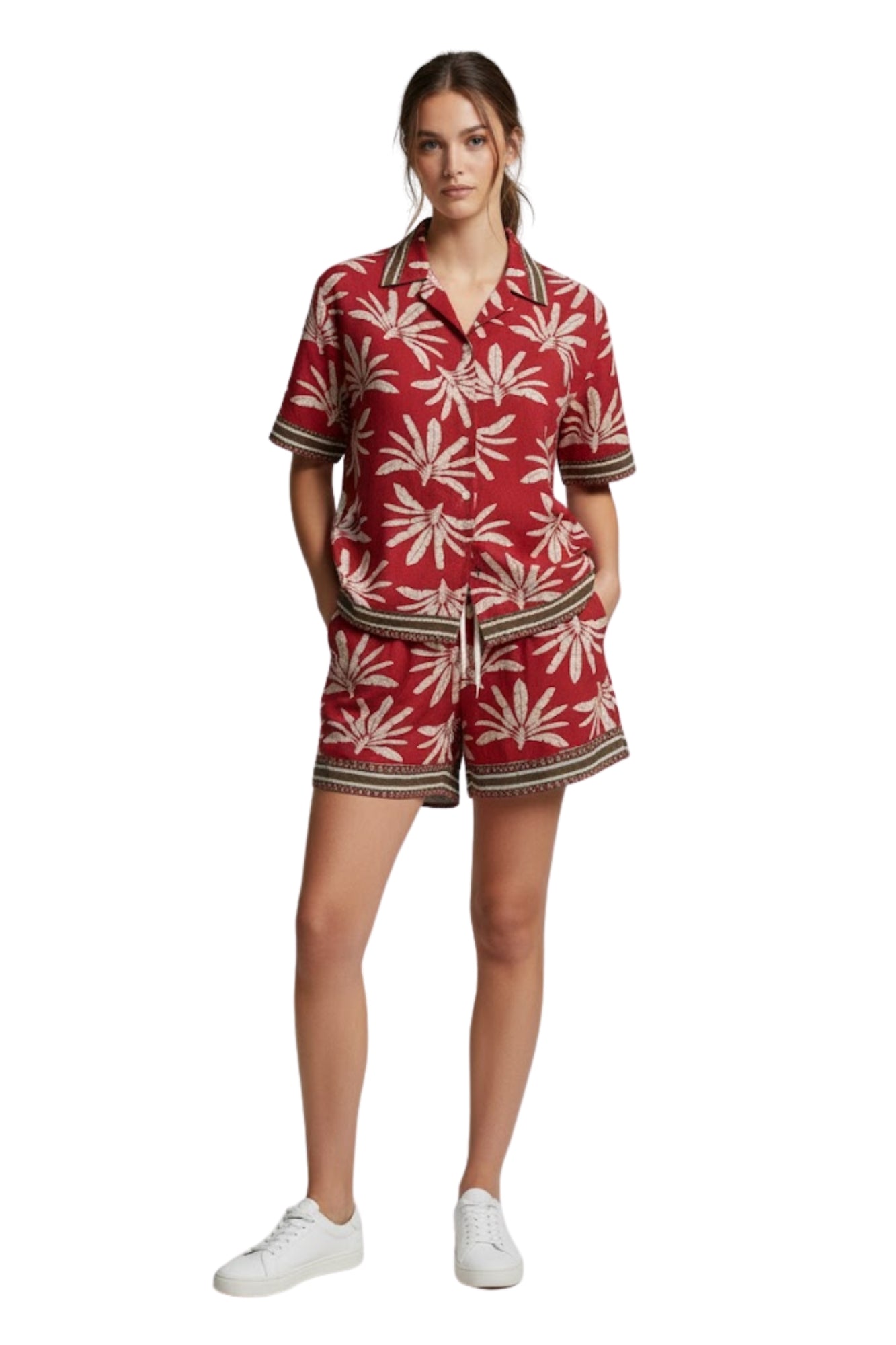 PALM ISLAND CREPE SET