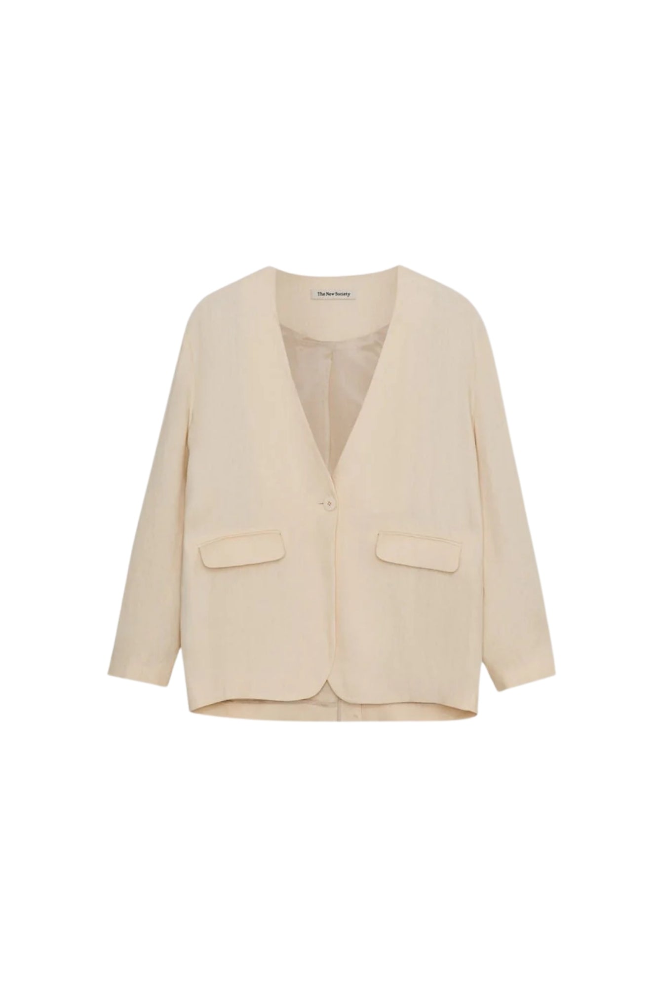 LUZ WOMAN BLAZER ECRU