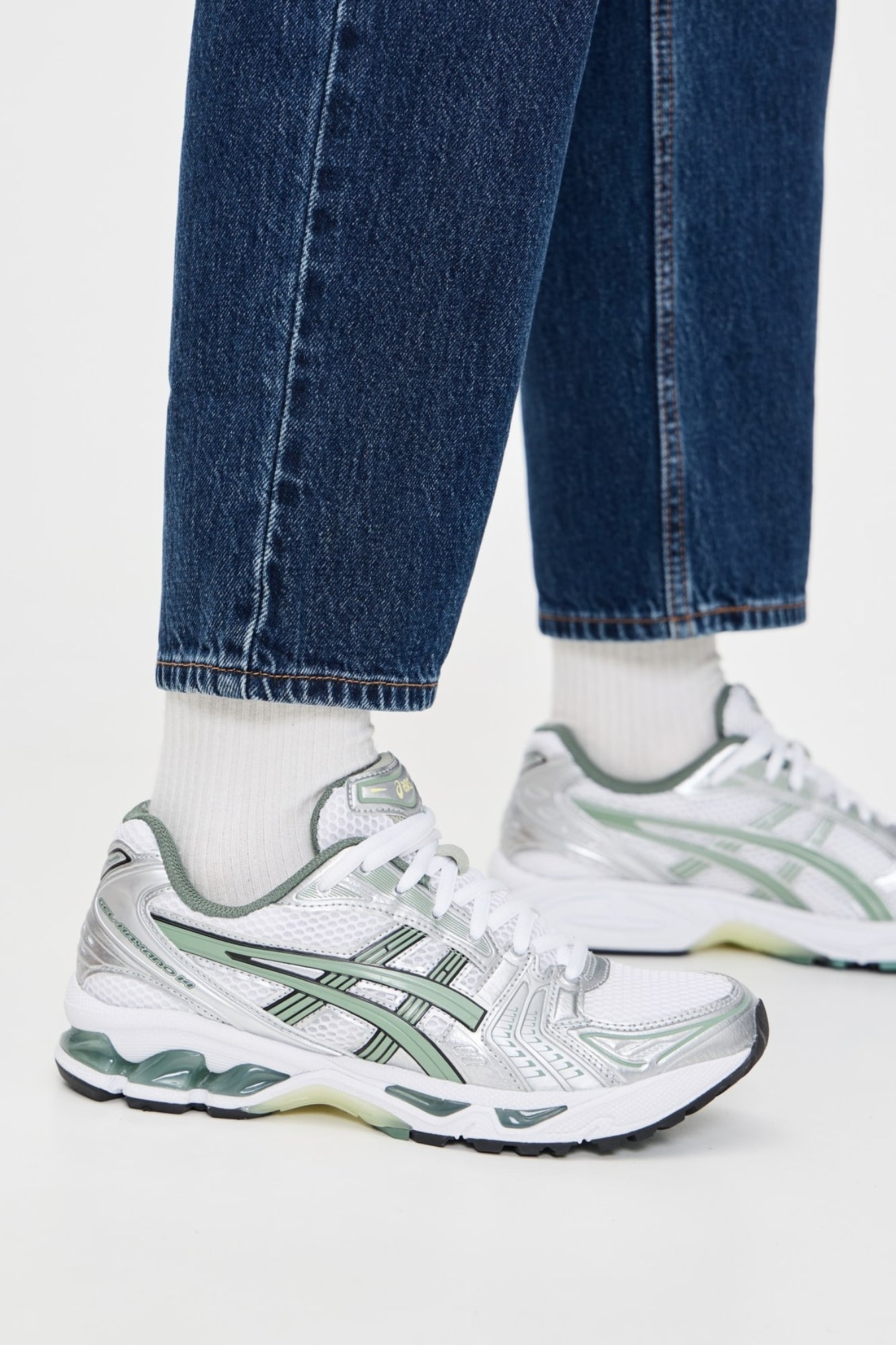 GEL KAYANO 14 WHITE SLATE GREY