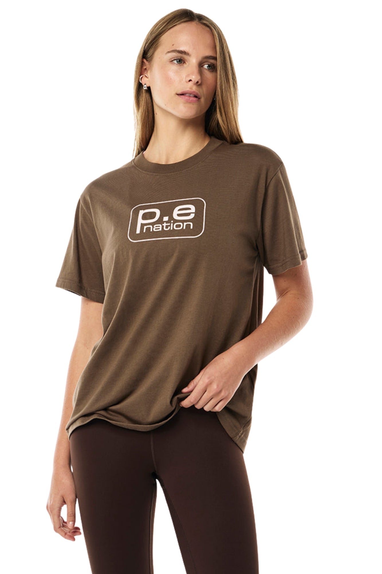 FLUX WALNUT BROWN TEE