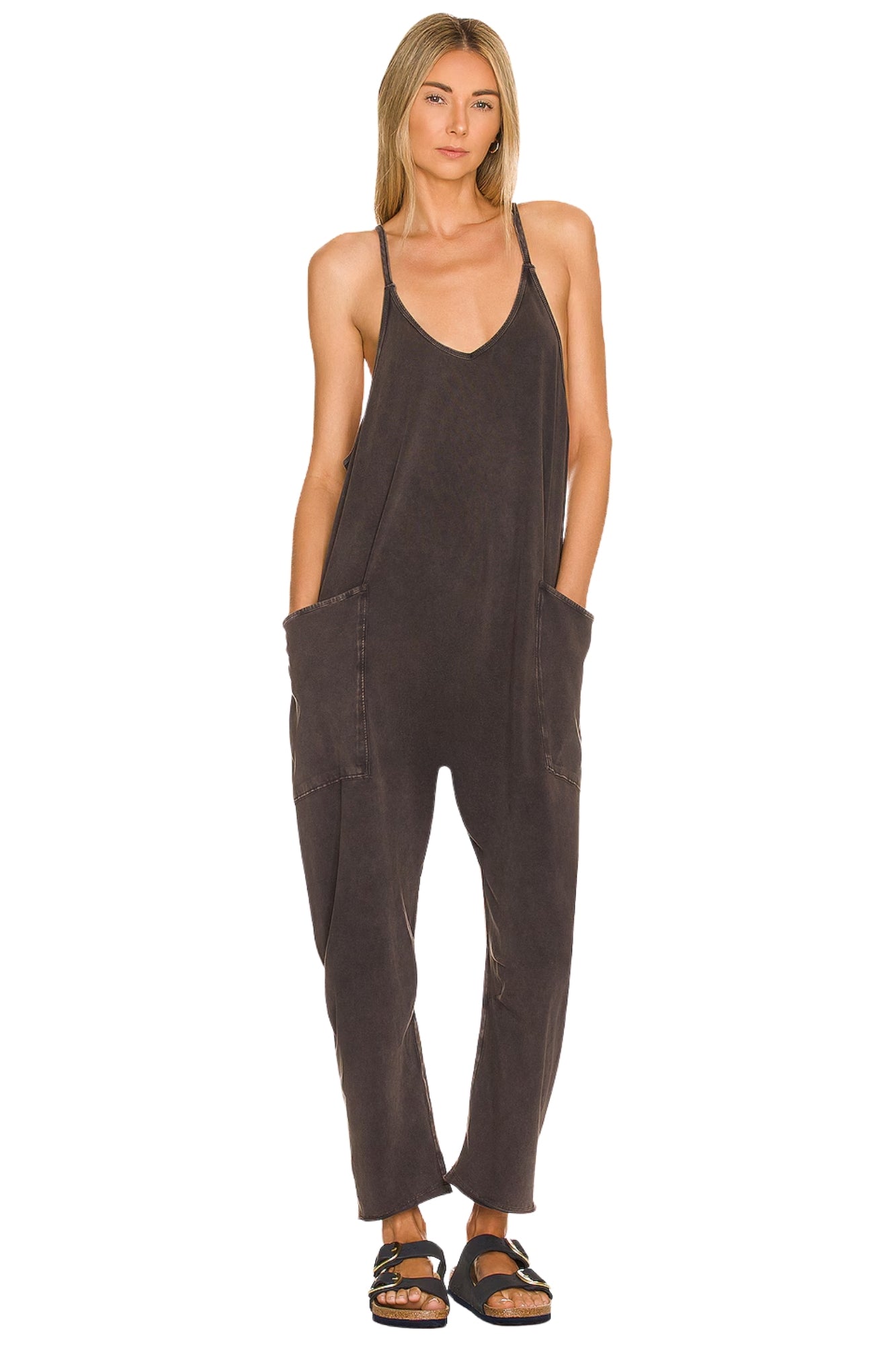 HOT SHOT WASHED BLACK ONESIE