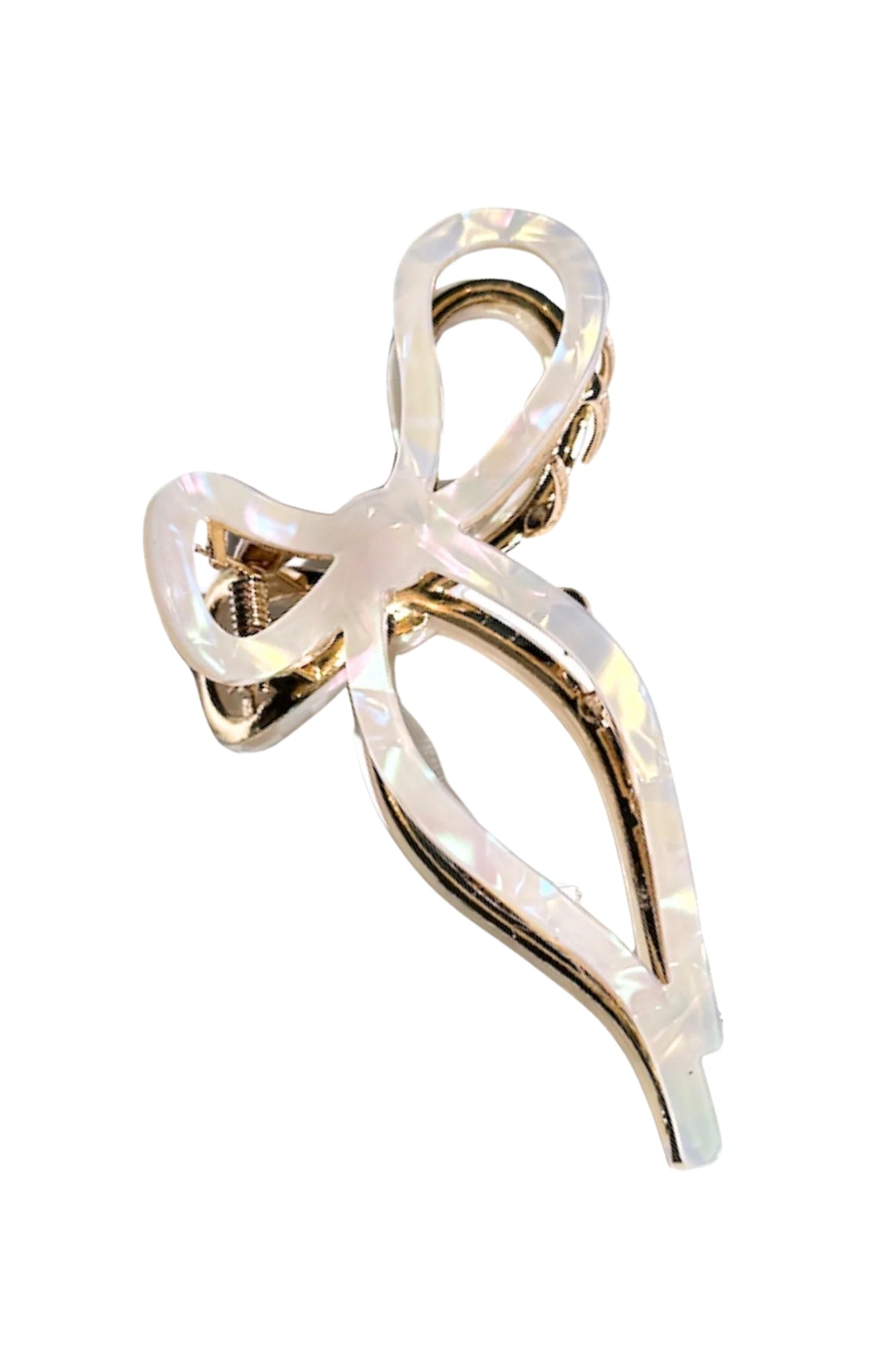 BALLER BOW ACETATE CLAW CLIP