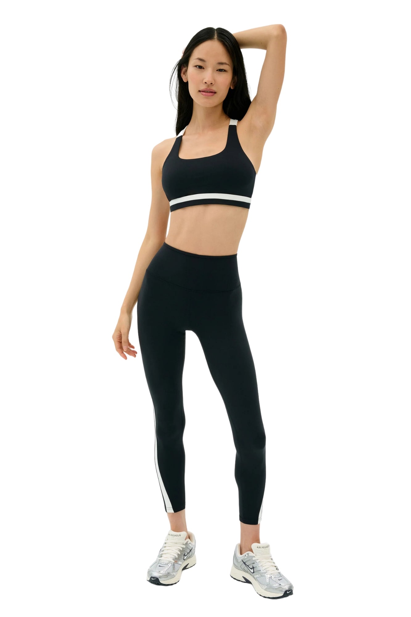 MILES RIGOR HIGH WAIST BLACK AND WHITE SET