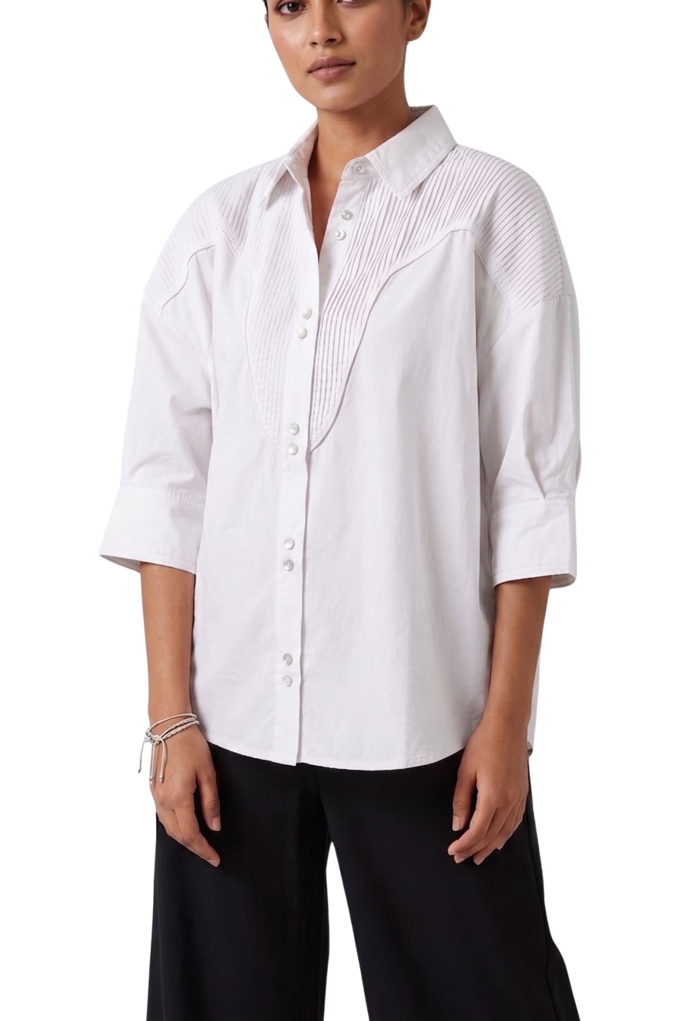 ARIZONA CHEMISE SHIRT IN WHITE
