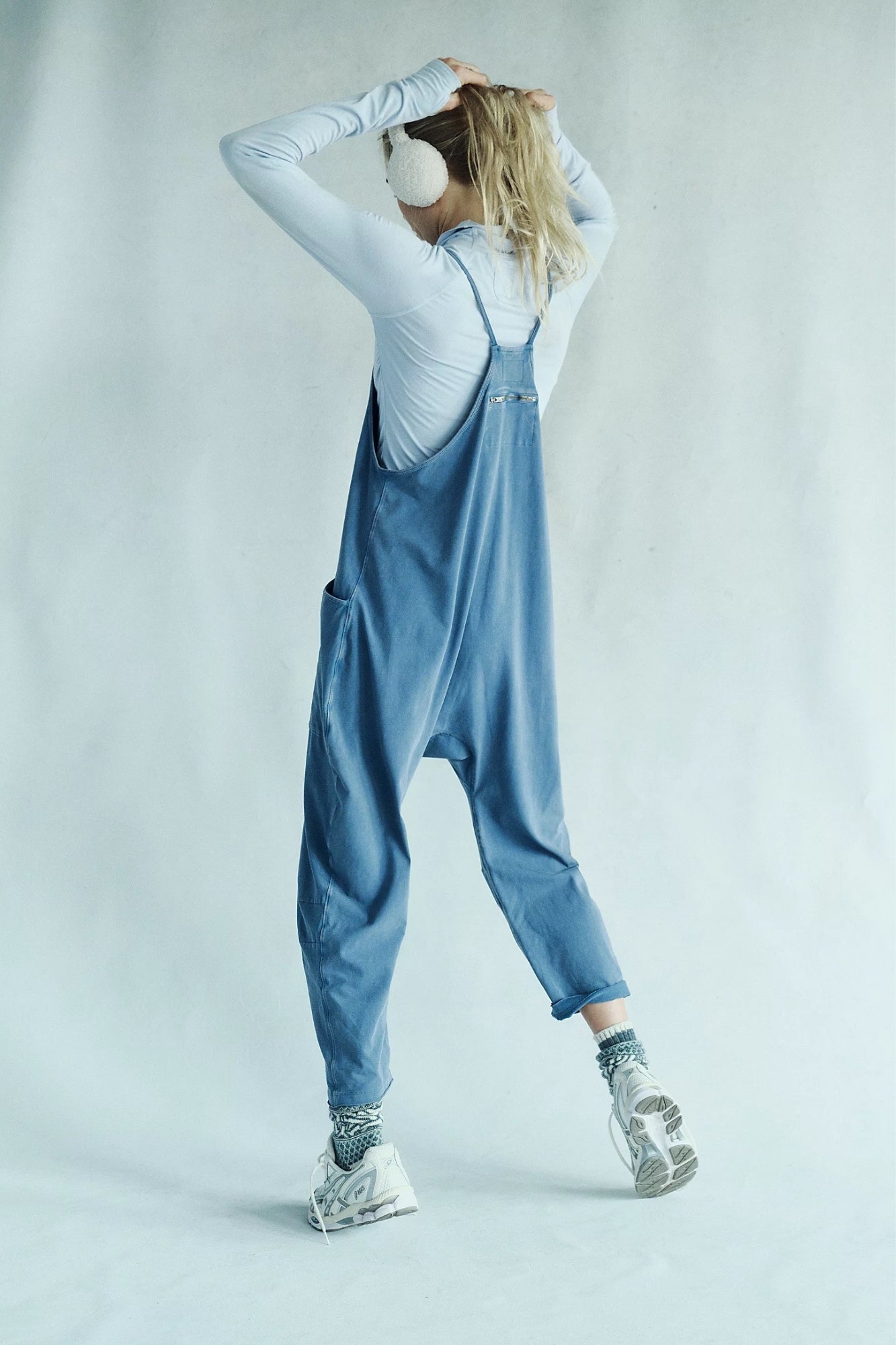 HOT SHOT ONESIE IN SKYLINE