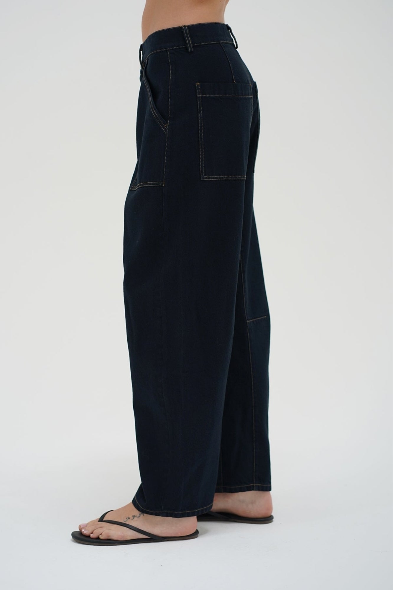 CROSS CREEK PANT RAW LOOK DENIM