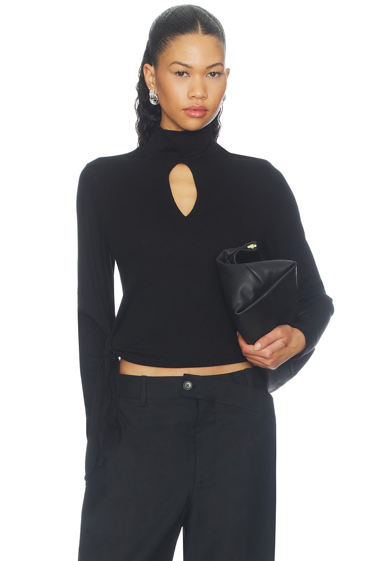 RORY TOP IN BLACK