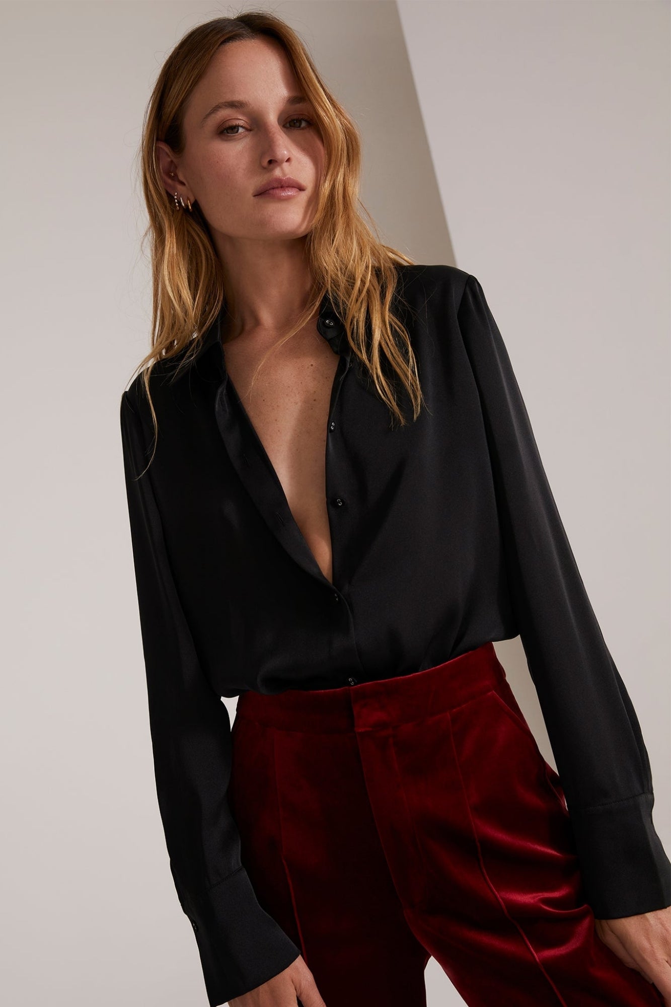 THE TAKE ME SERIOUSLY BLACK BODYSUIT