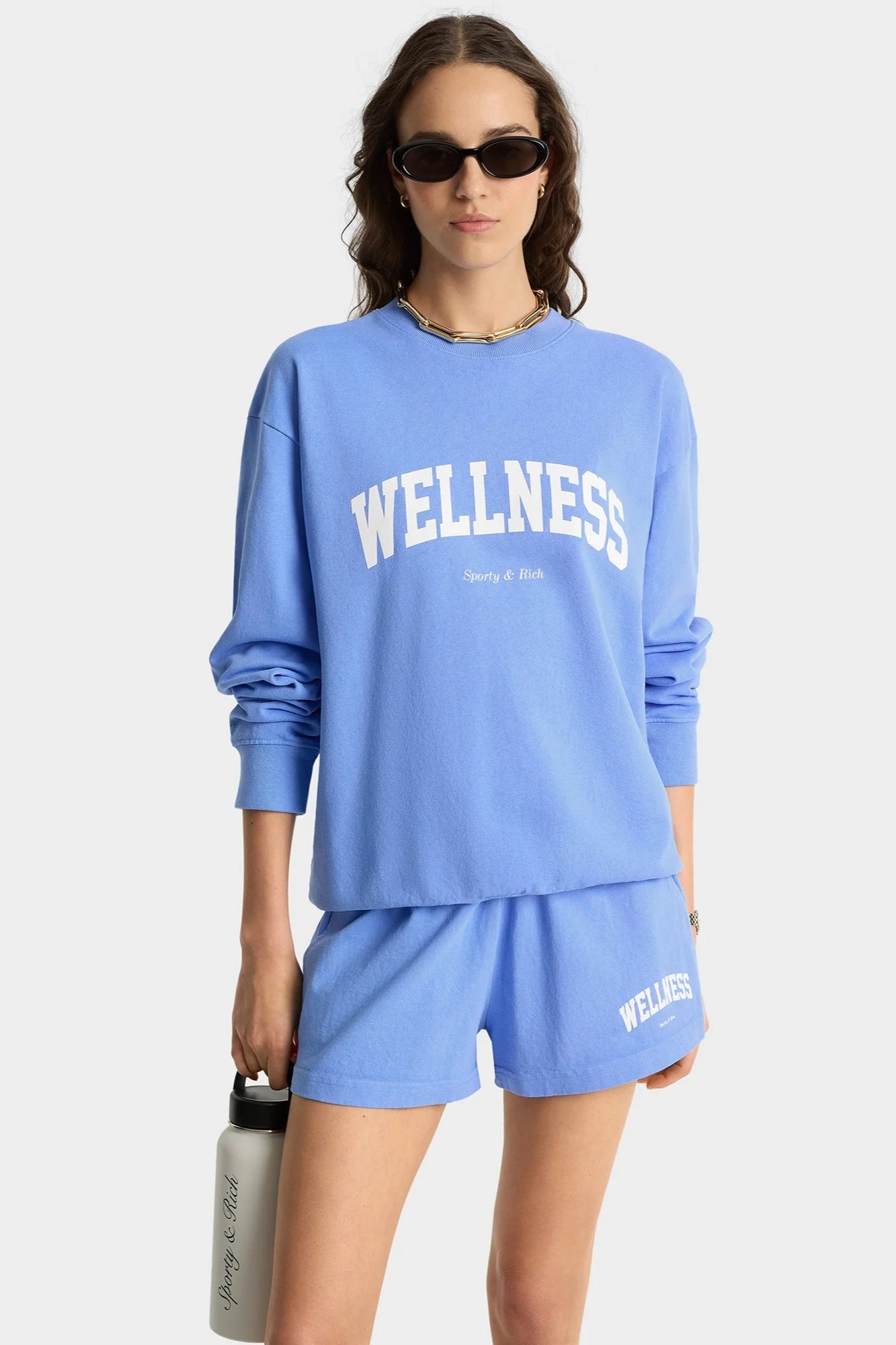 WELLNESS IVY FLAX BLUE DISCO SHORT