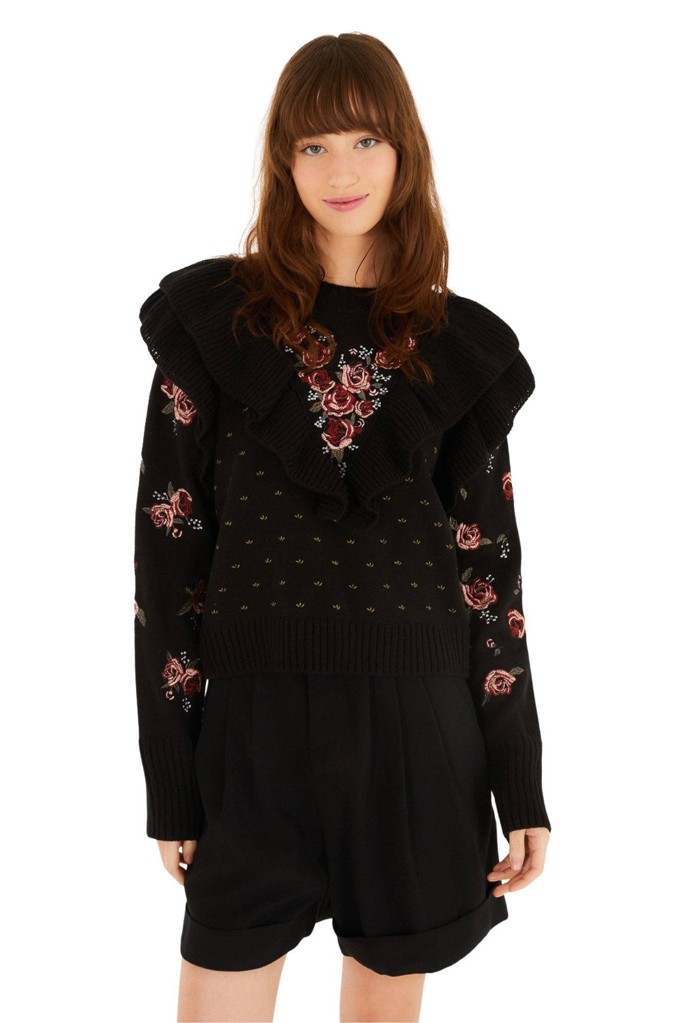 PULL TRICOT BABADO ROSALIA