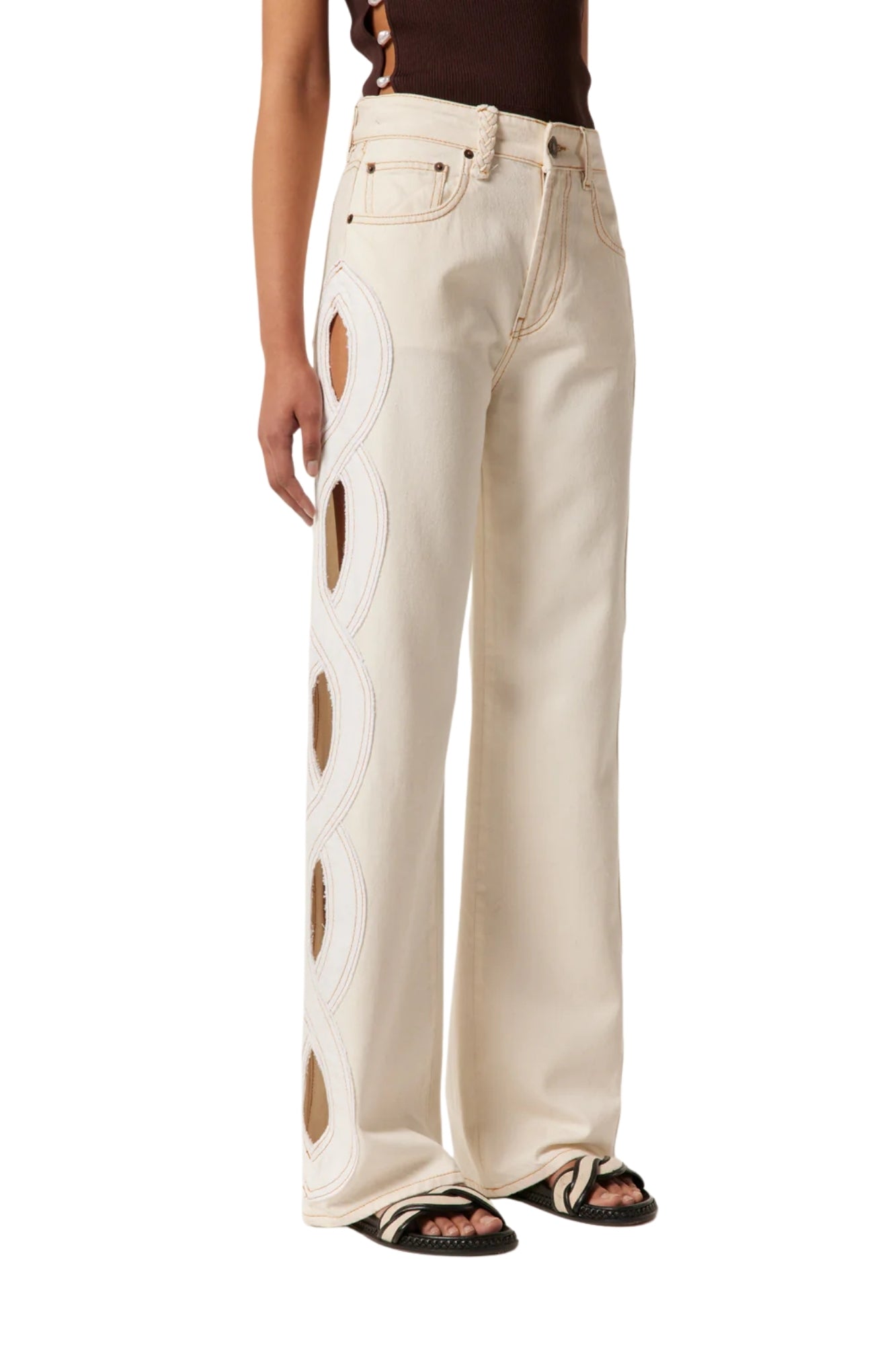 POUJA OFF WHITE PANT