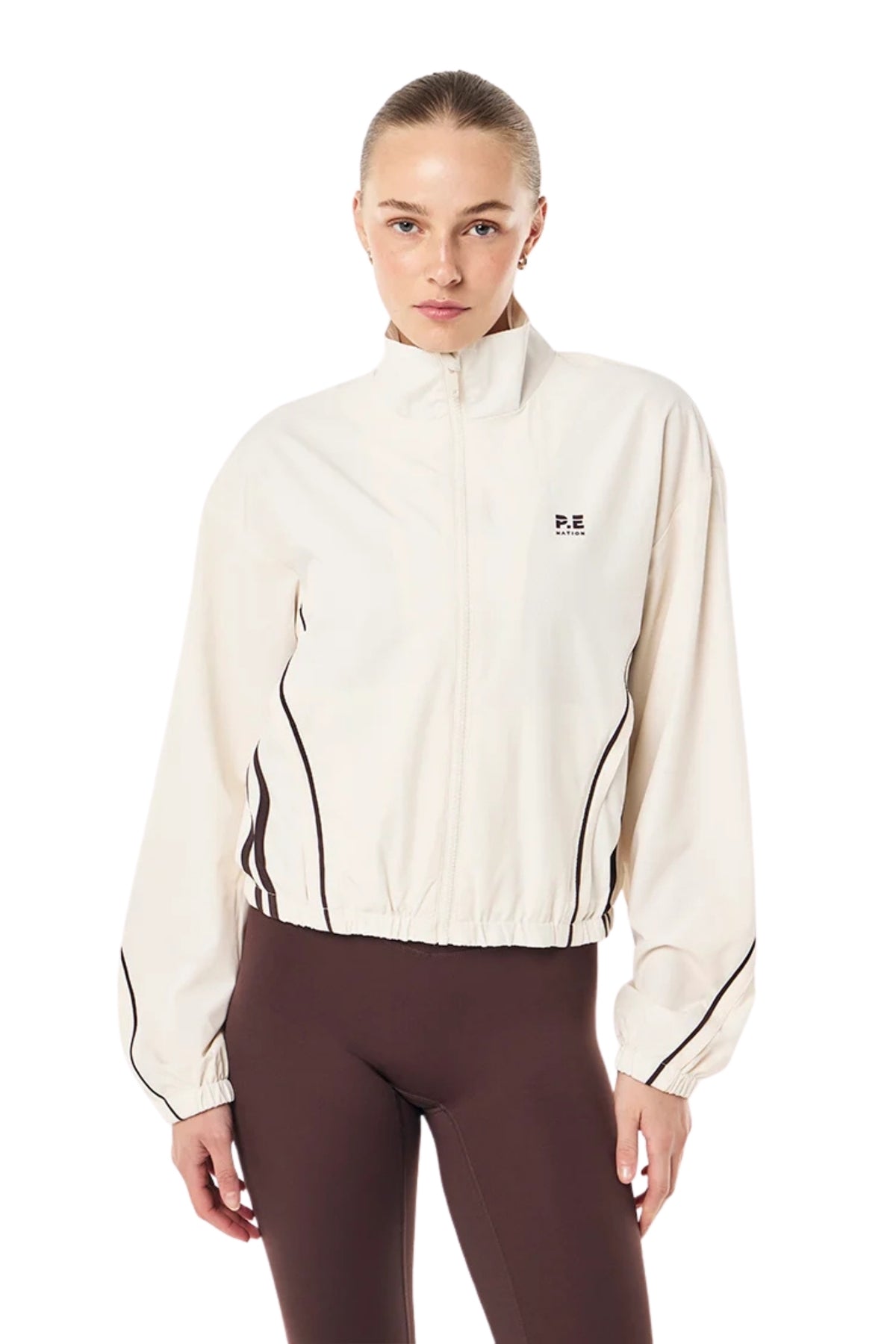 LINEAR JACKET IN WHISPER WHITE