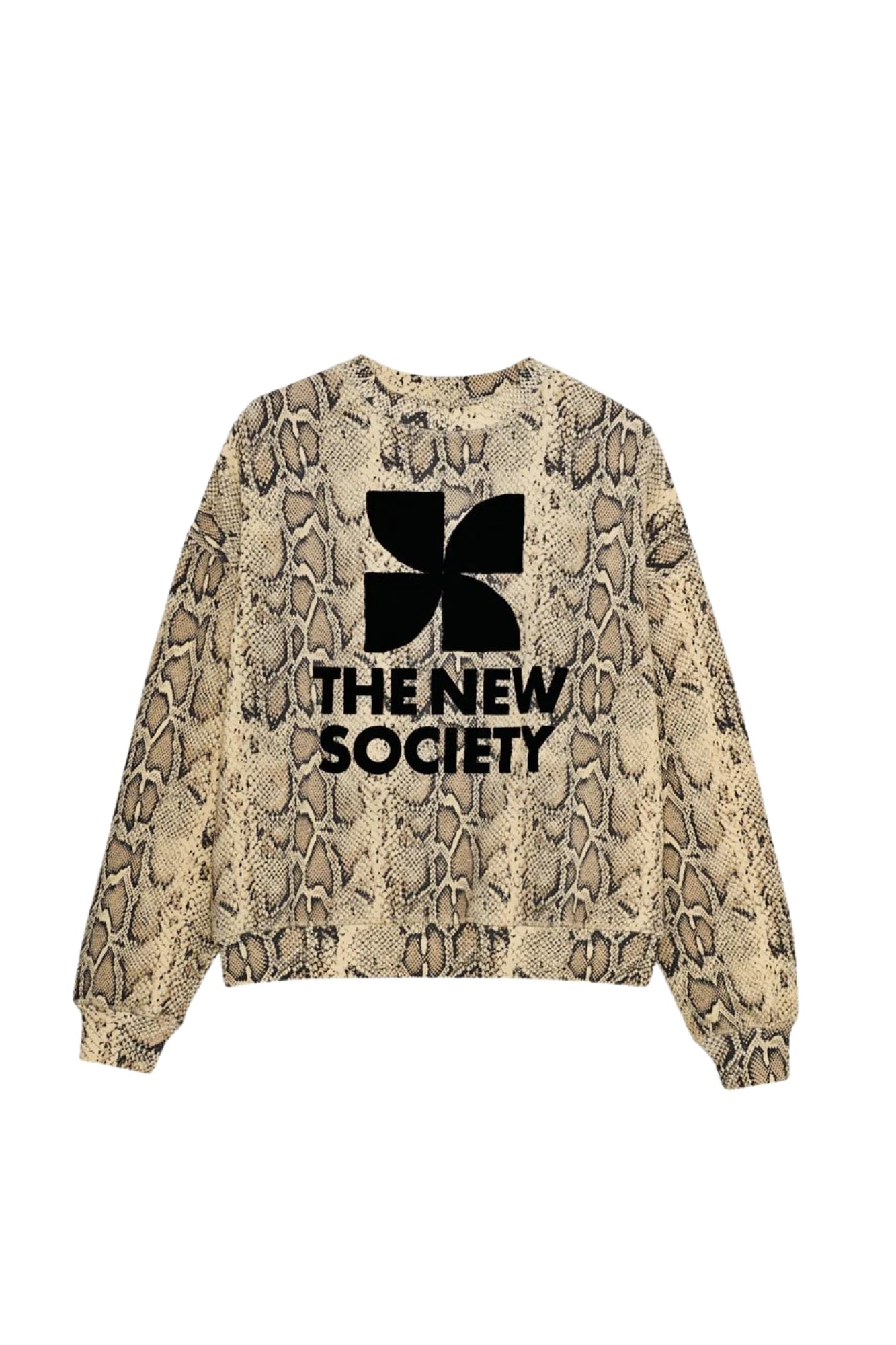 SWEATSHIRT NETTLE PRINT LOGO