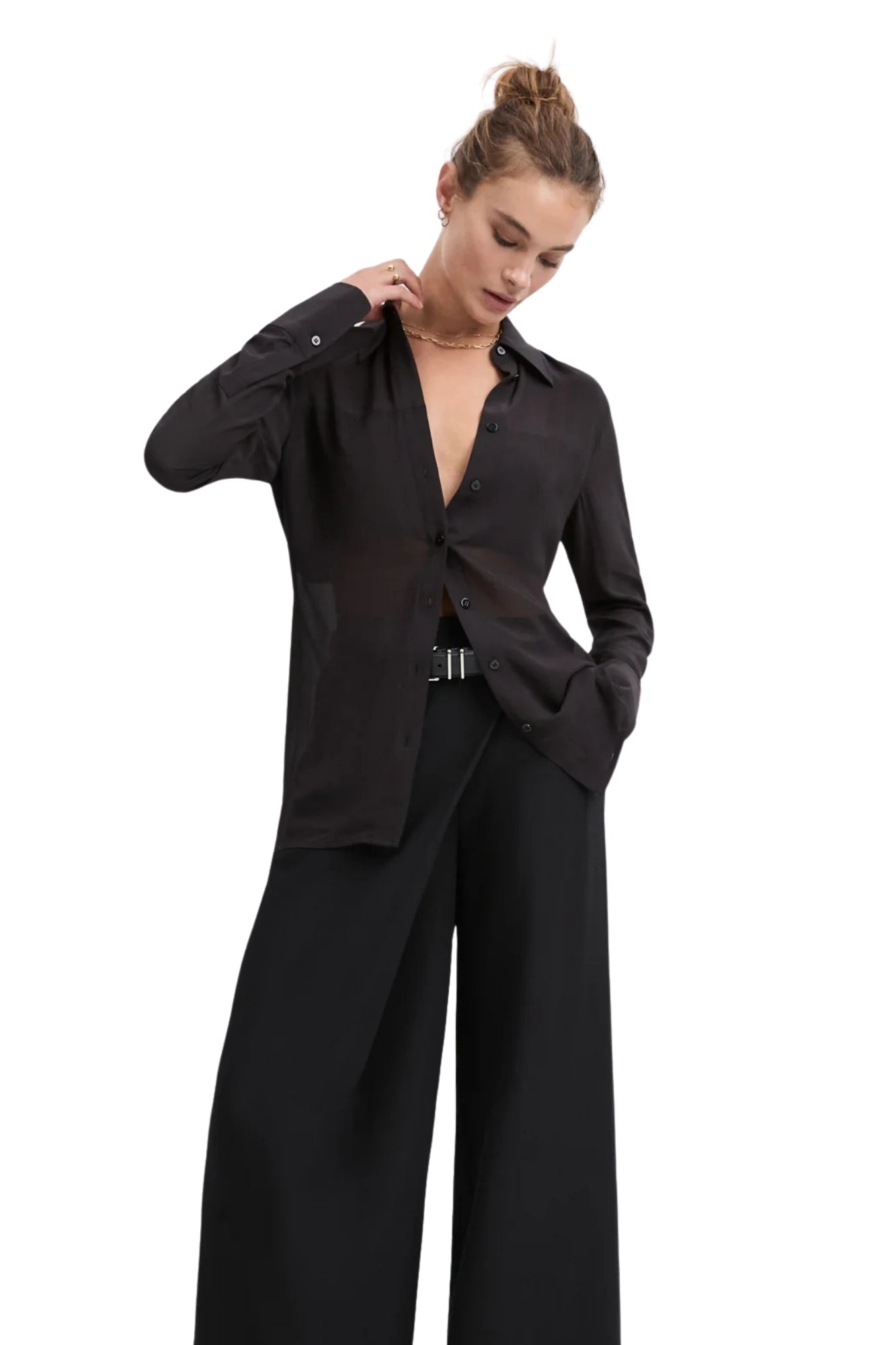 THE SHEER SOPHISTICATION BLACK TOP