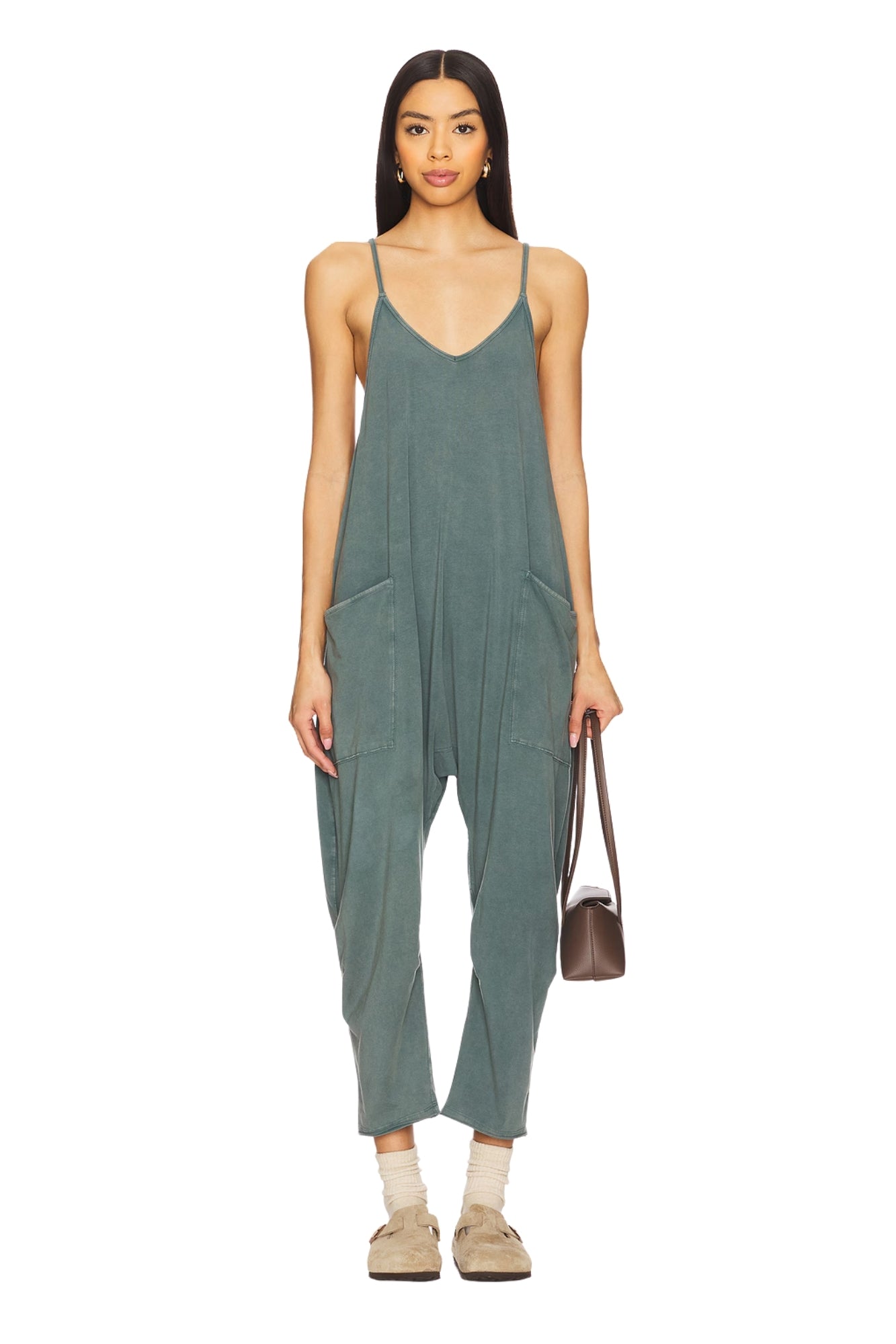 HOT SHOT ONESIE IN MIDNIGHT JADE