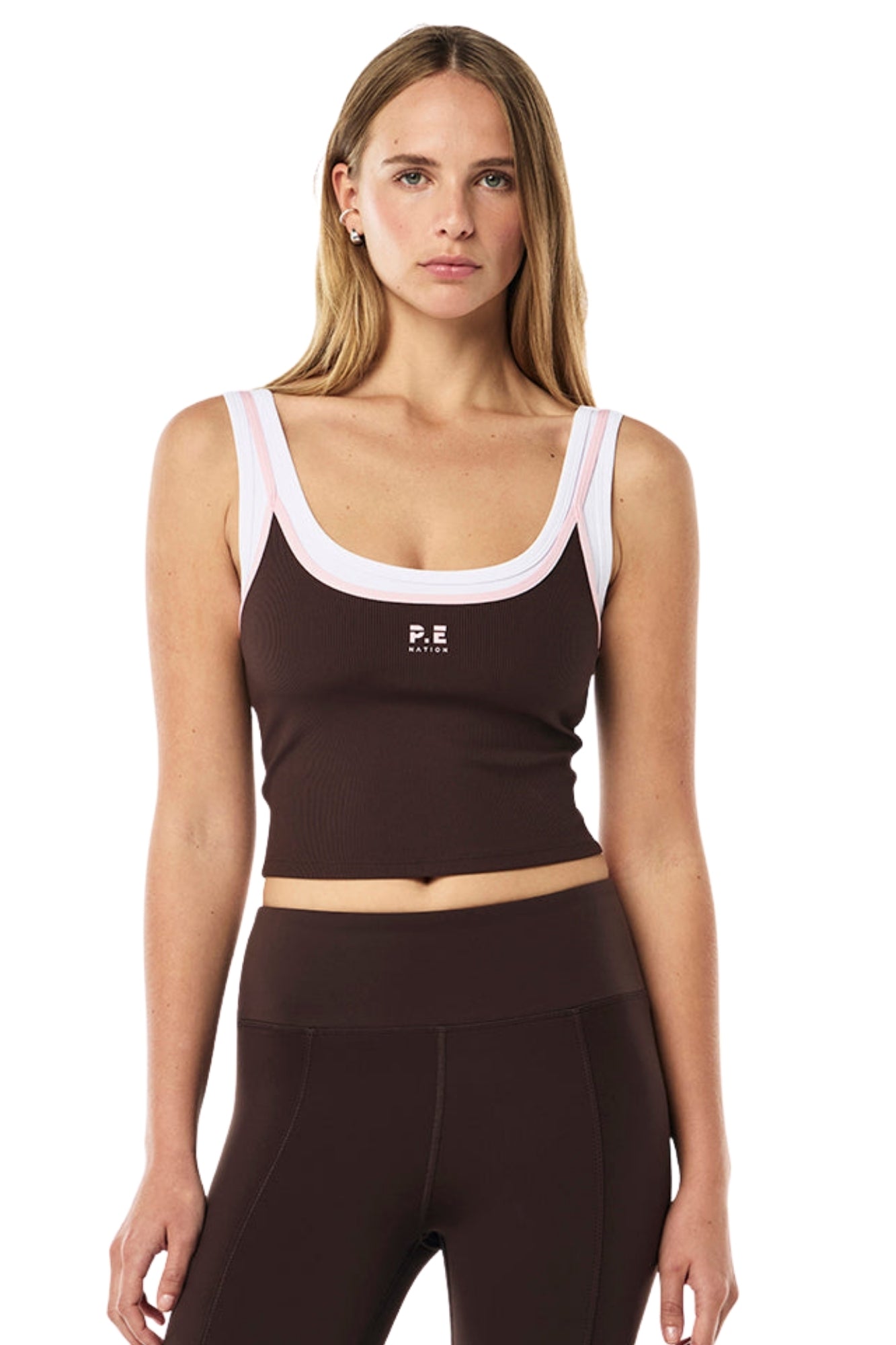FORWARD ESPRESSO CHALK PINK TANK