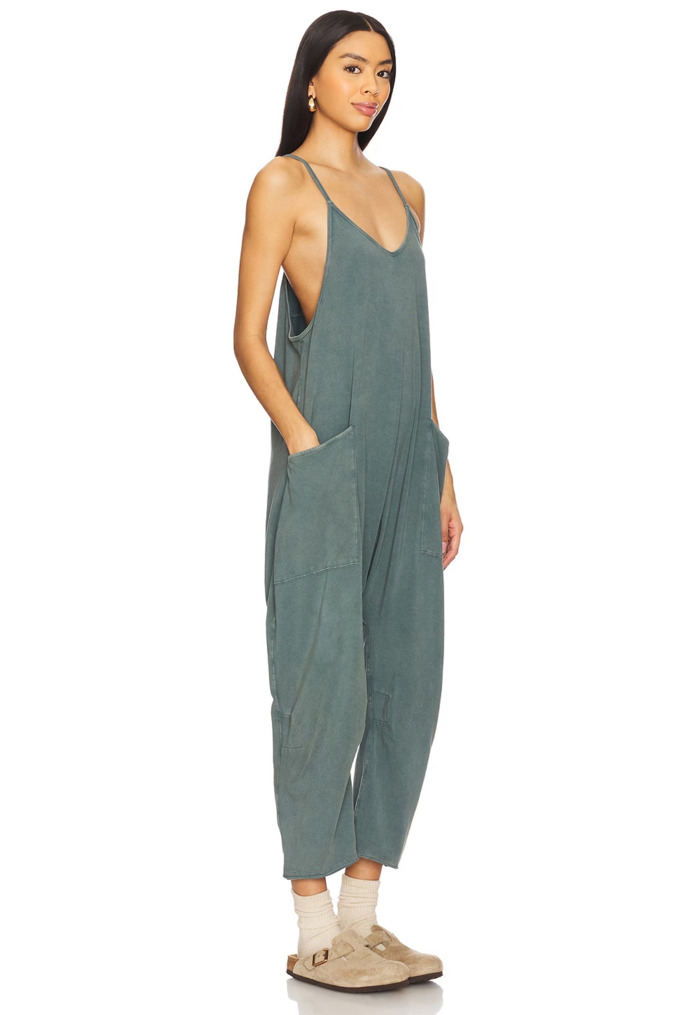 HOT SHOT ONESIE IN MIDNIGHT JADE