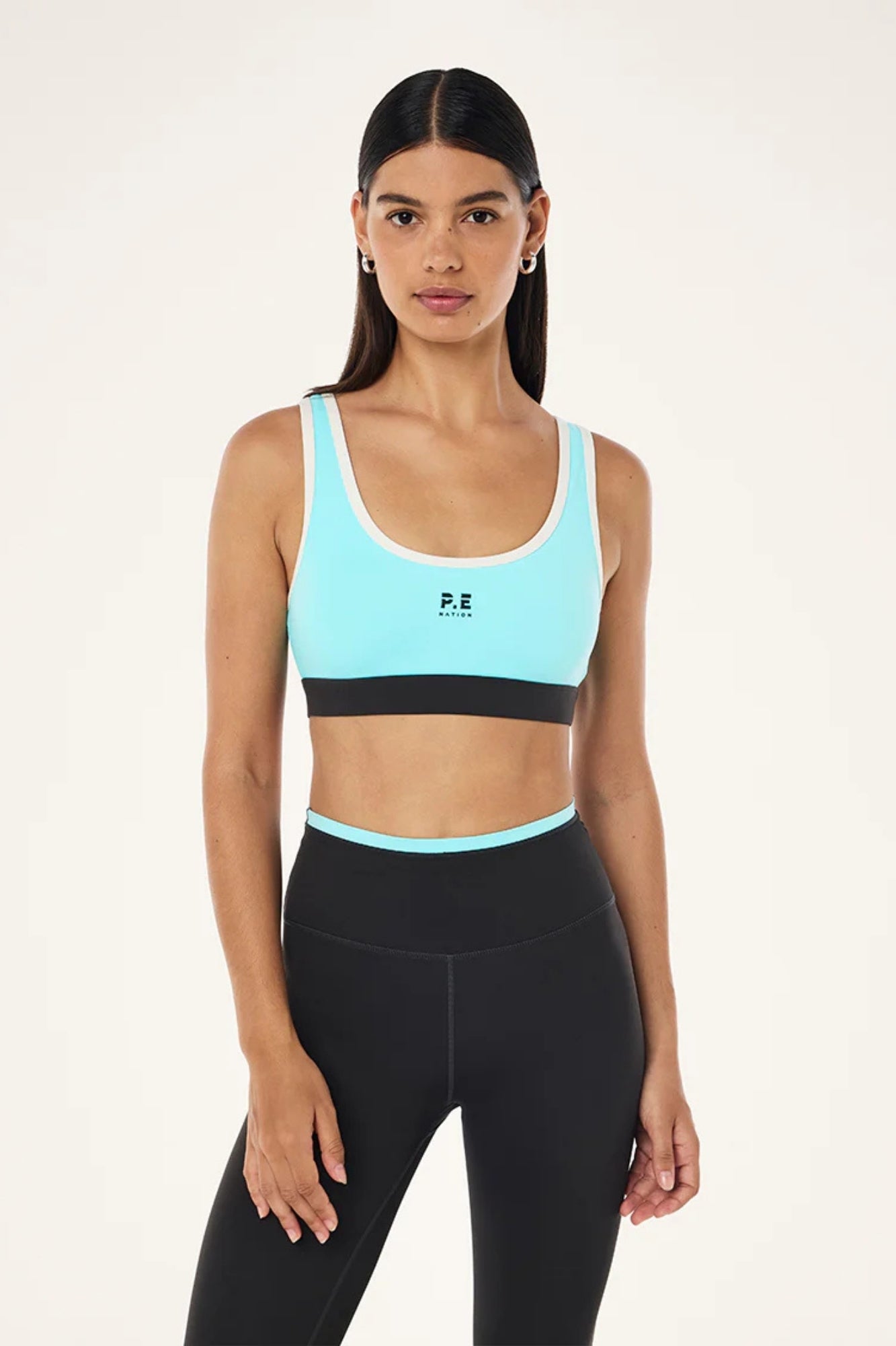 PURSUIT SPORTS BRA IN AQUA