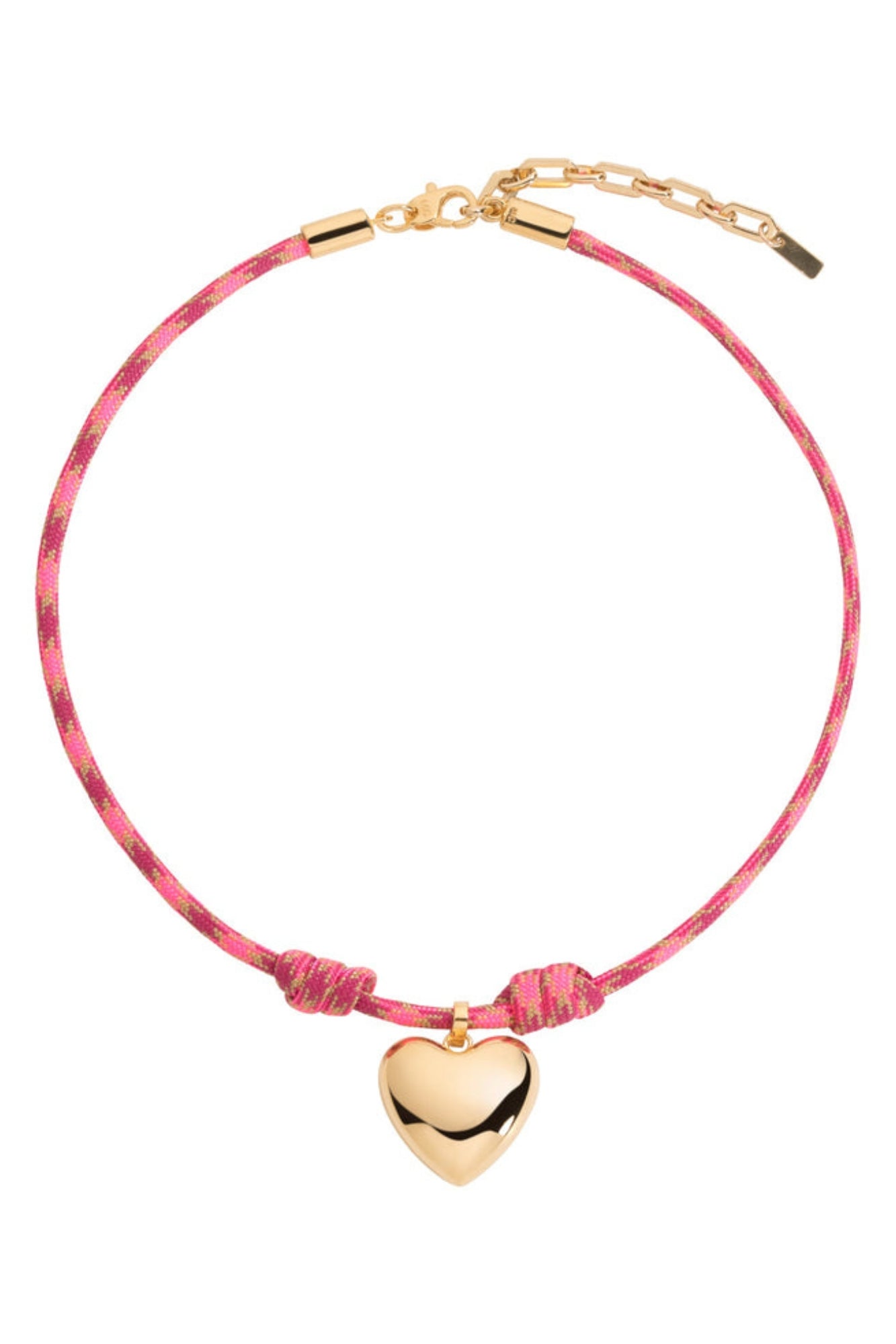 HEART CORD NECKLACE