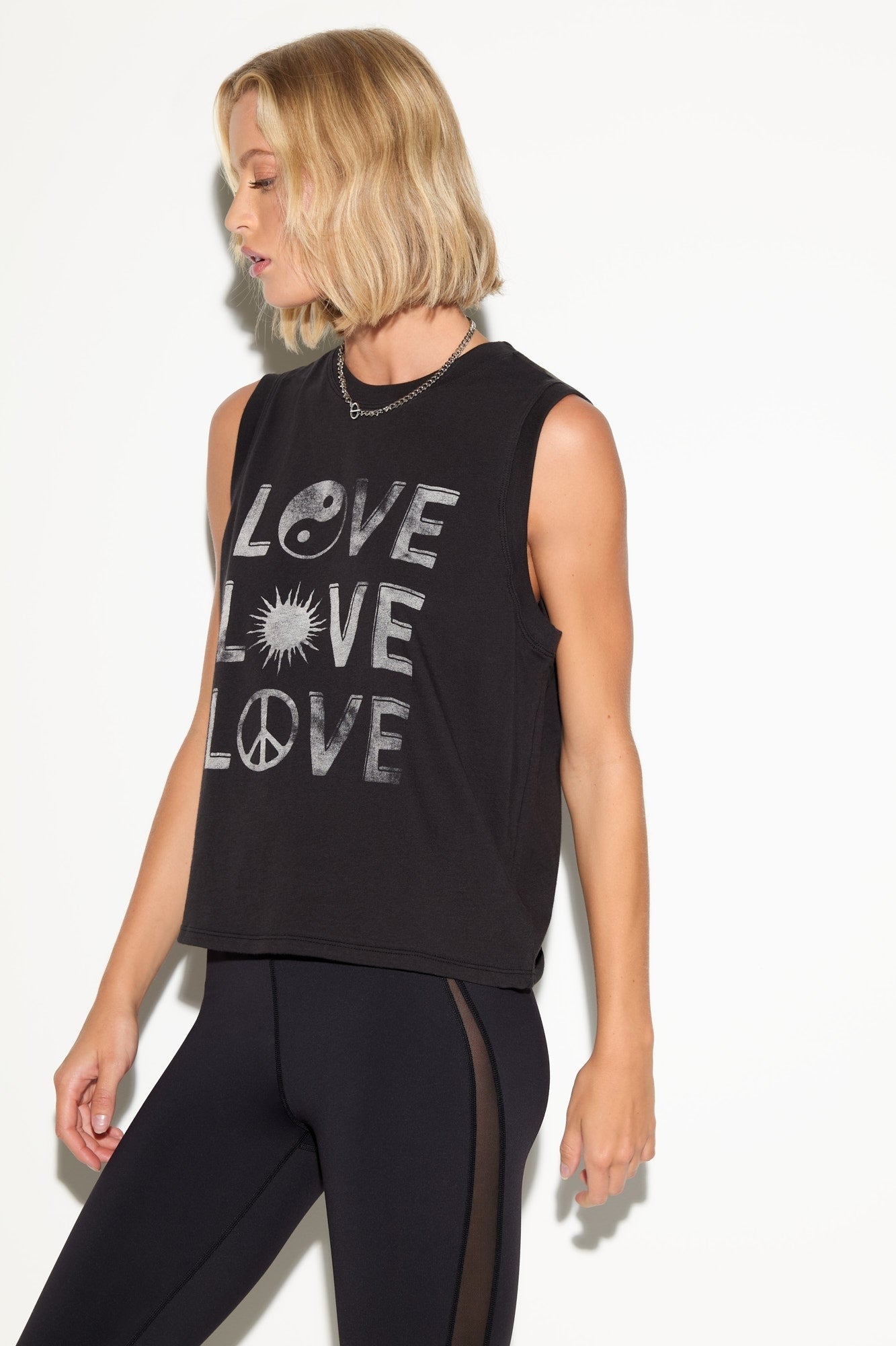 BELOVED BOWERY BLACK TANK