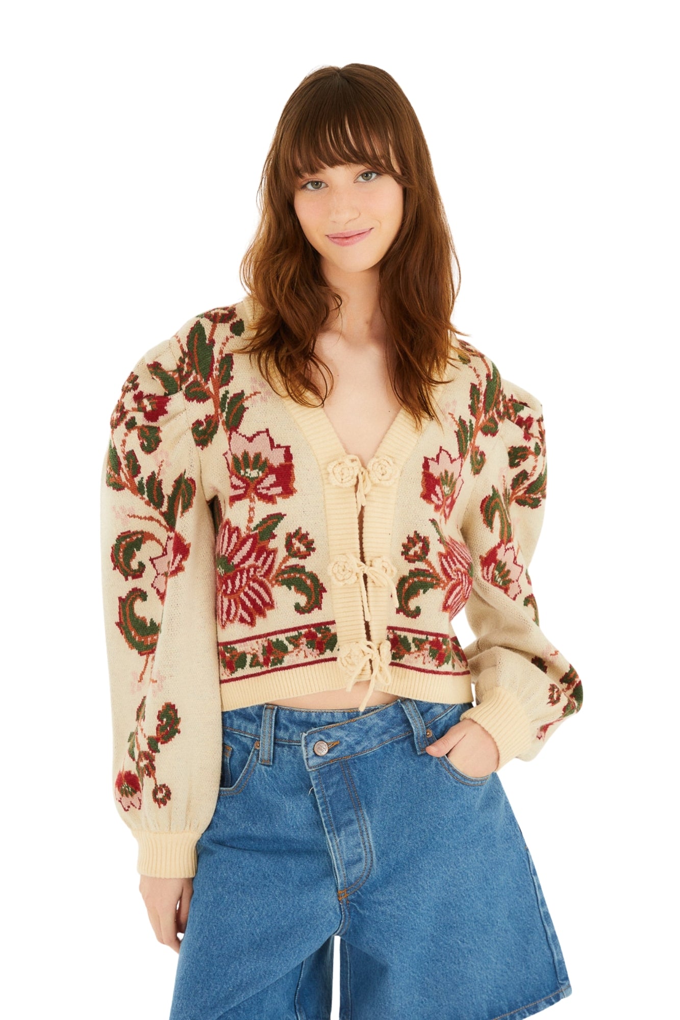 ROMANCE DE FLOR CARDIGAN