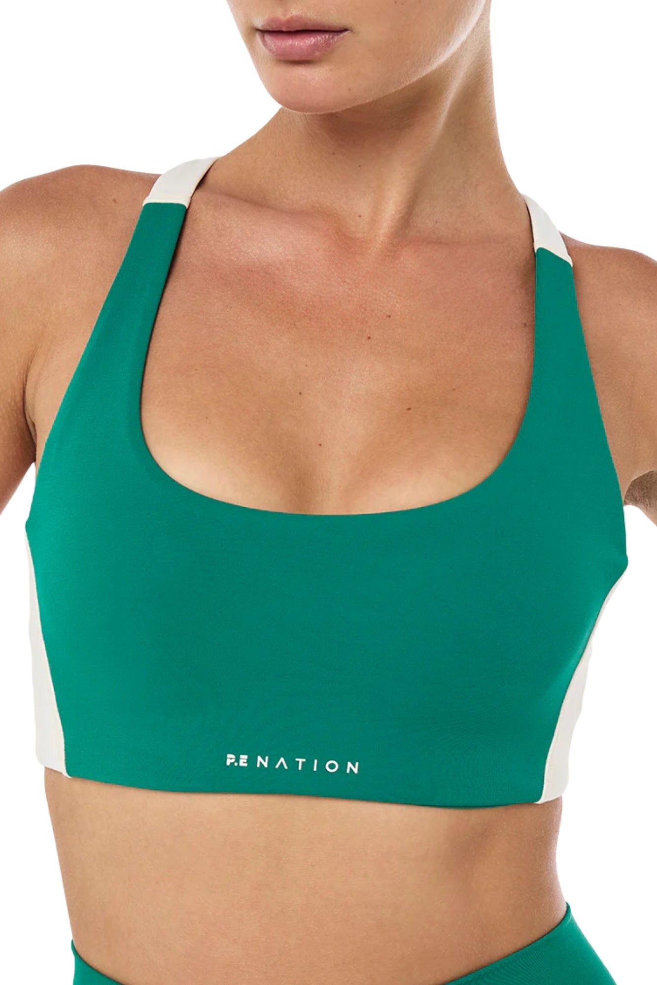 DYNAMIC SPORTS BRA IN COLLEGE GREEN