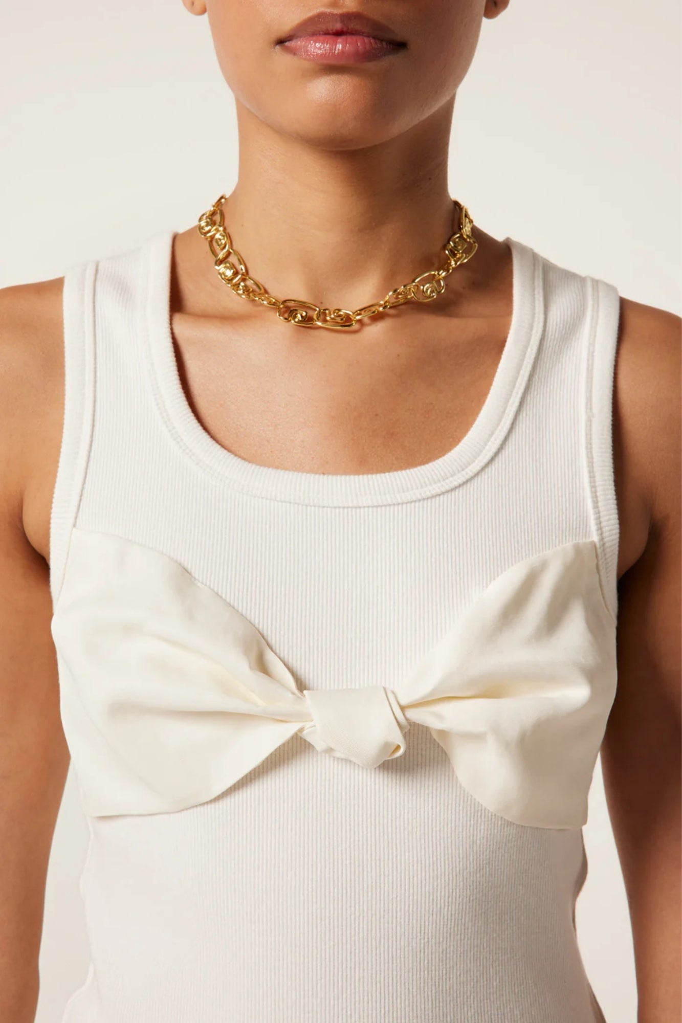 RAXANE WHISPER WHITE DRESS