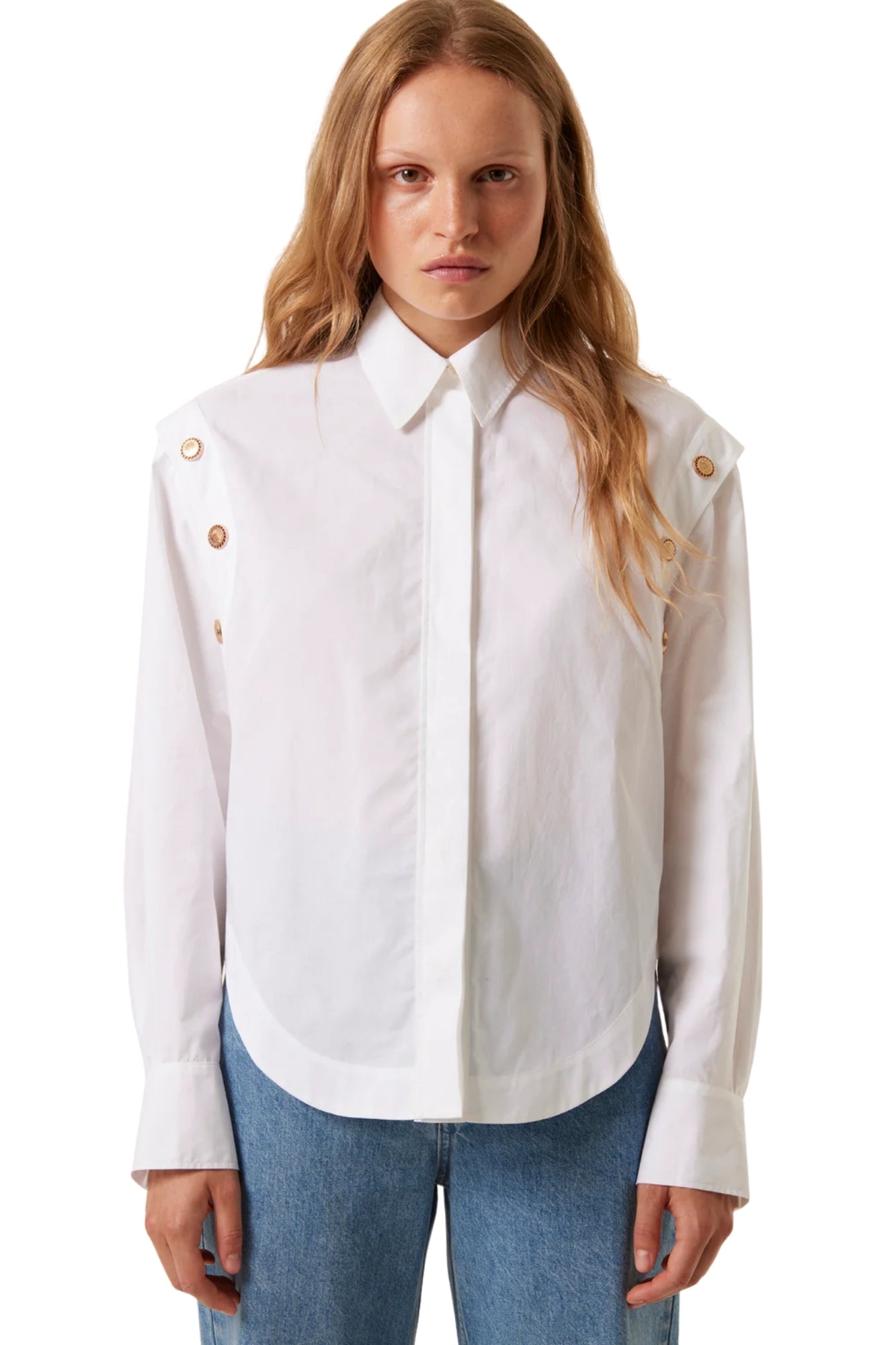 CORALE WHITE SHIRT