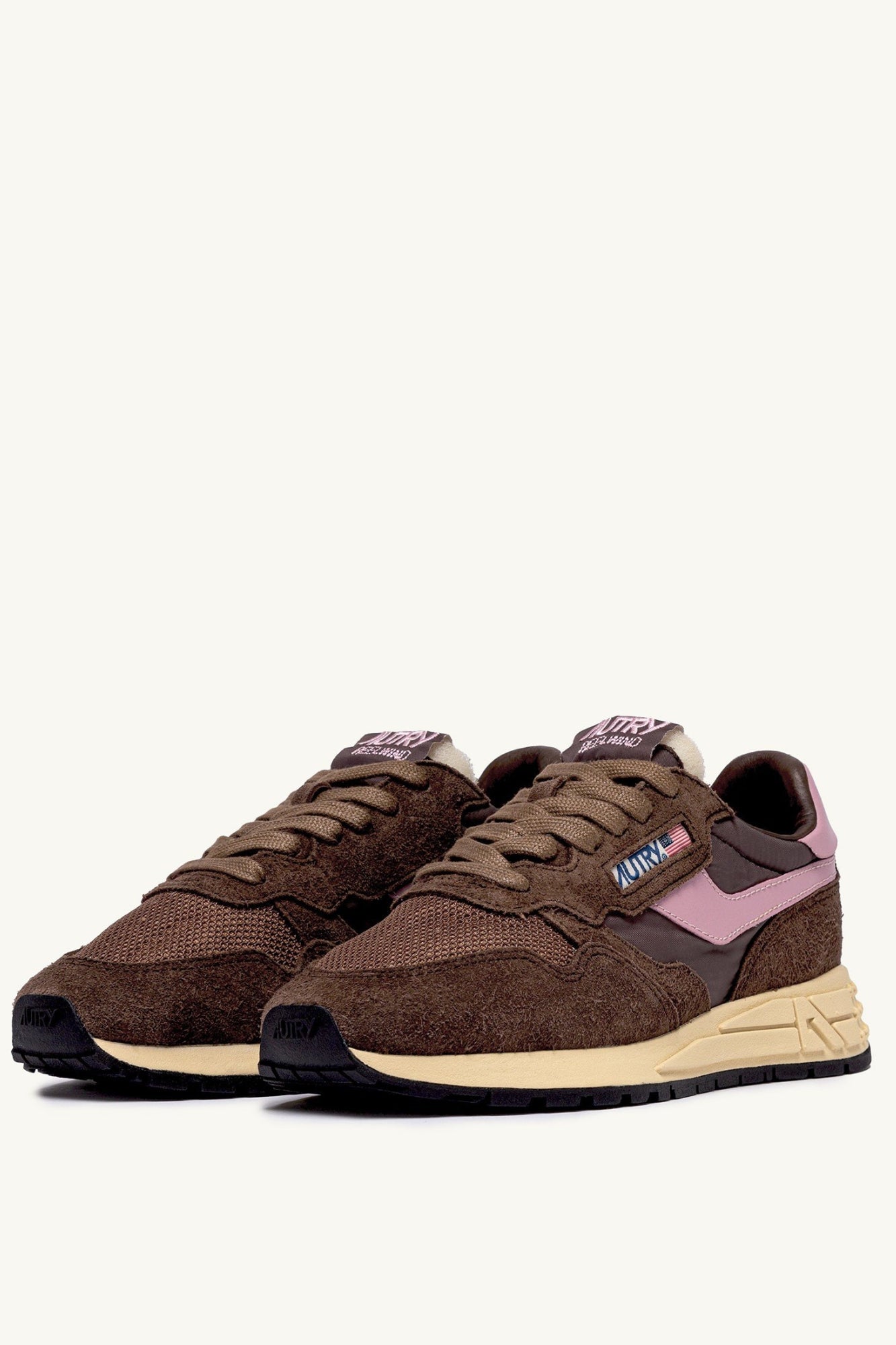 REELWIND LOW SNEAKERS IN PLUGH AND ZEPHYR SUEDE AND LEATHER