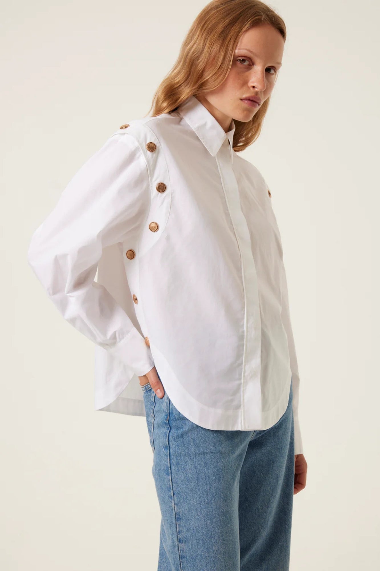 CORALE WHITE SHIRT