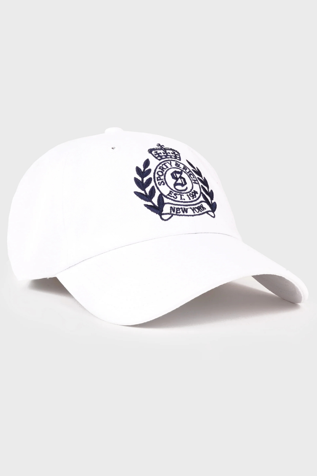 H&W CREST WHITE HAT