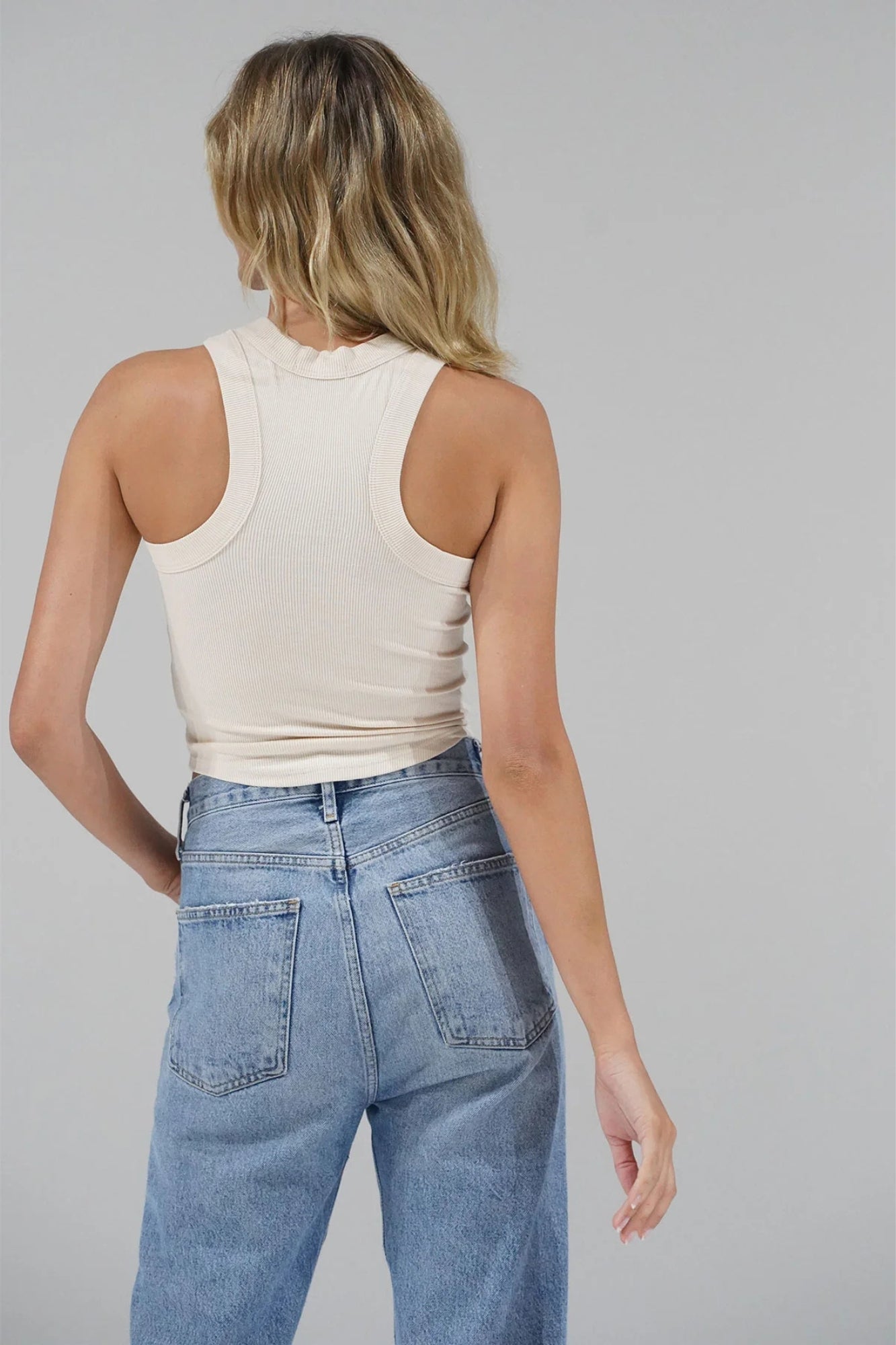 DETRA RIBBED TANK BONE