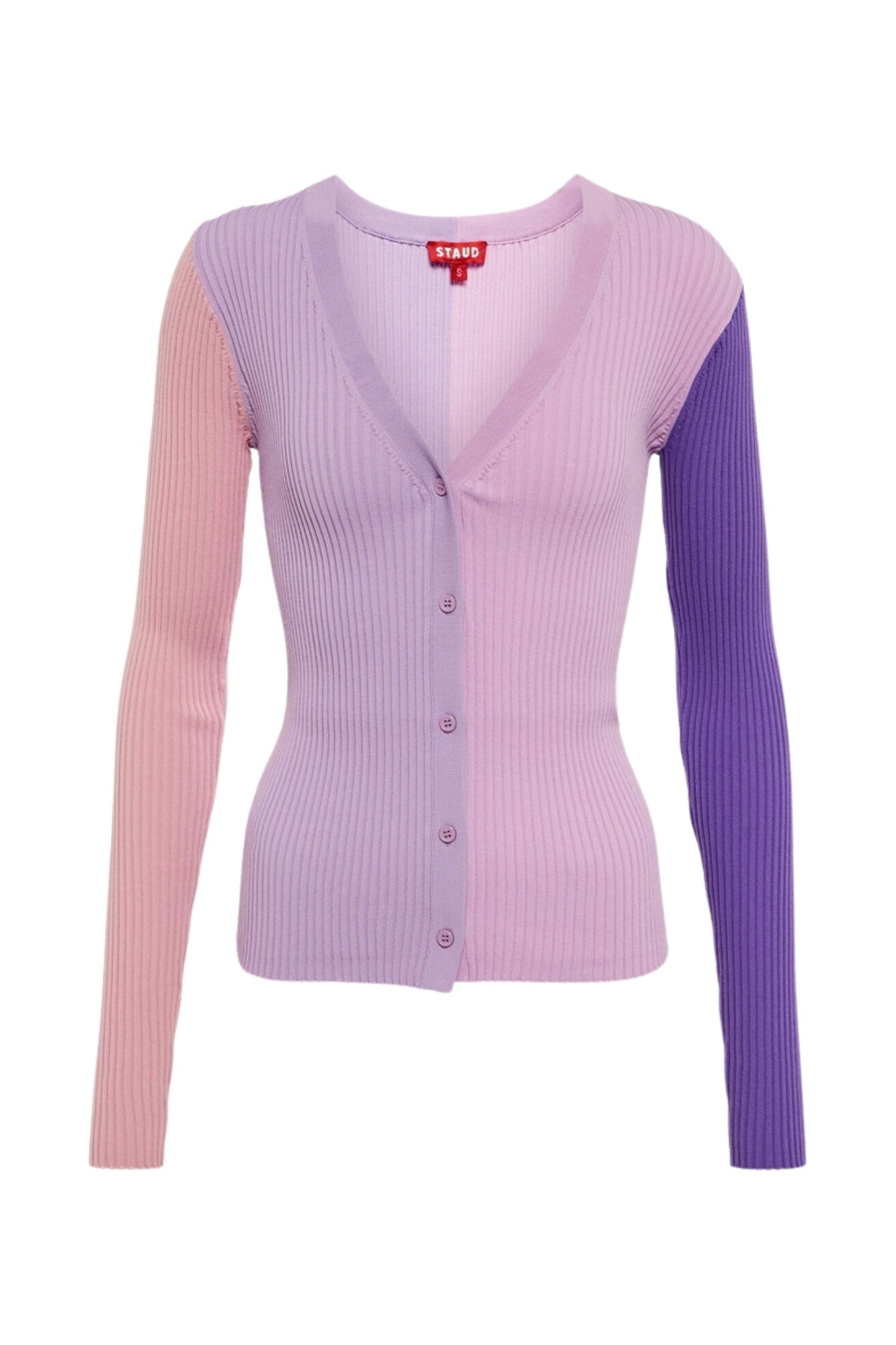 CARGO RIBBED KNIT CARDIGAN