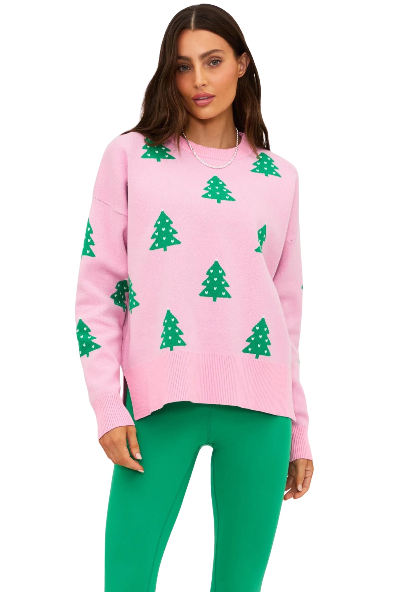 CALLIE PINK CHRISTMAS SWEATER