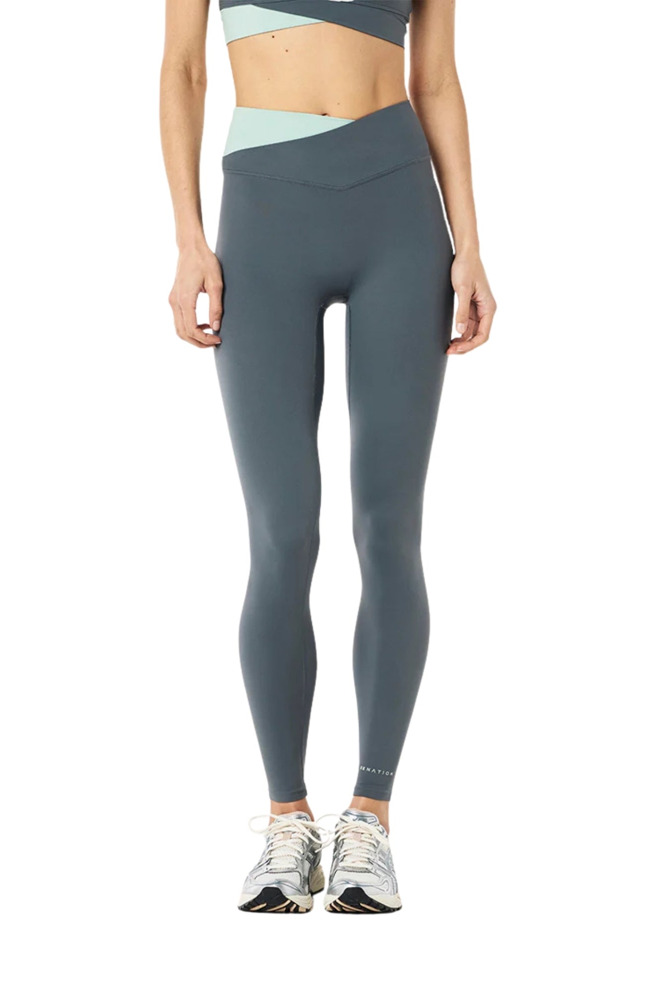 WANDER FULL LENGTH THUNDER DUSTY MINT LEGGING