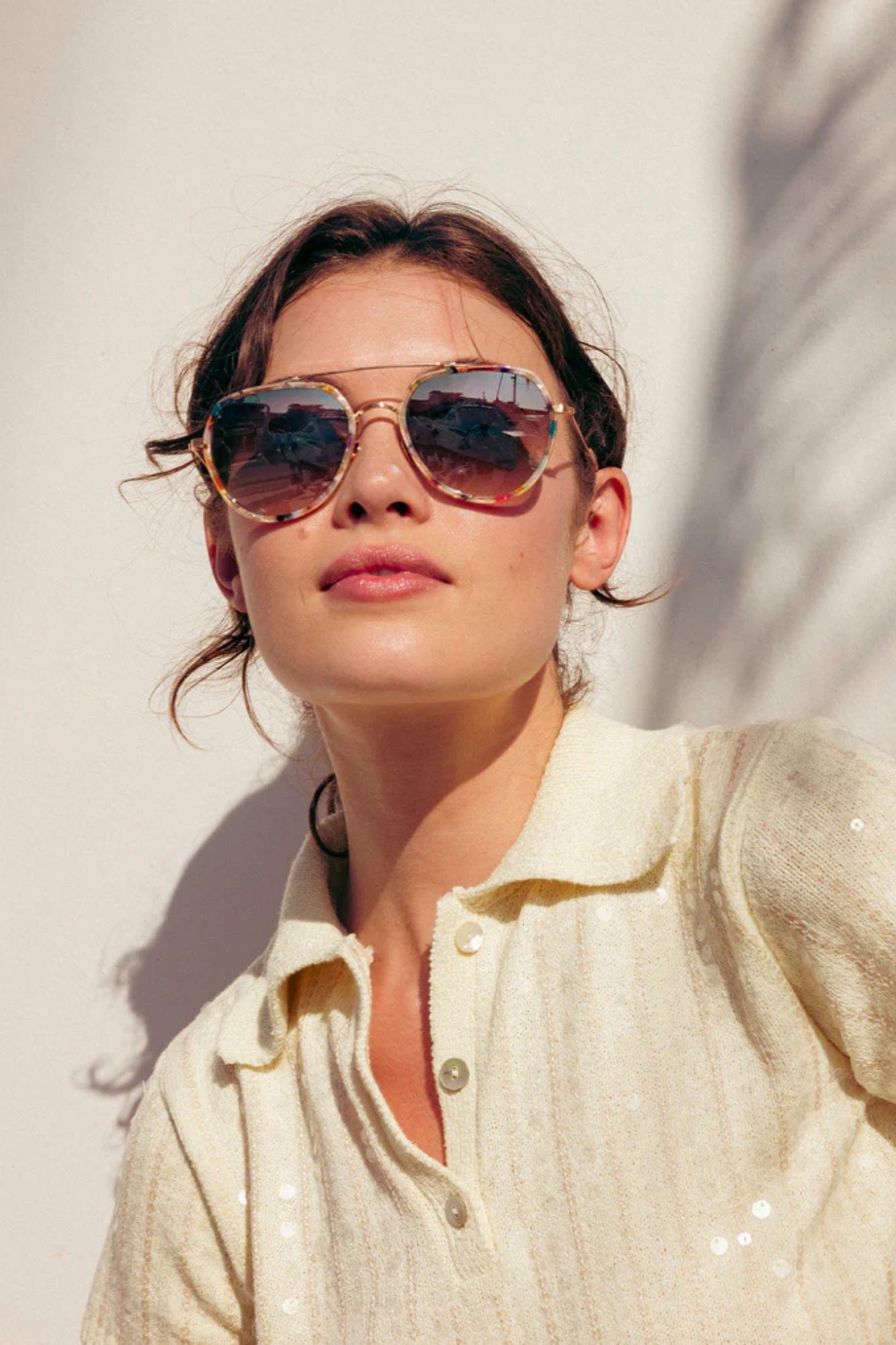 BAKER 18K TITANIUM GELATO MIRRORED