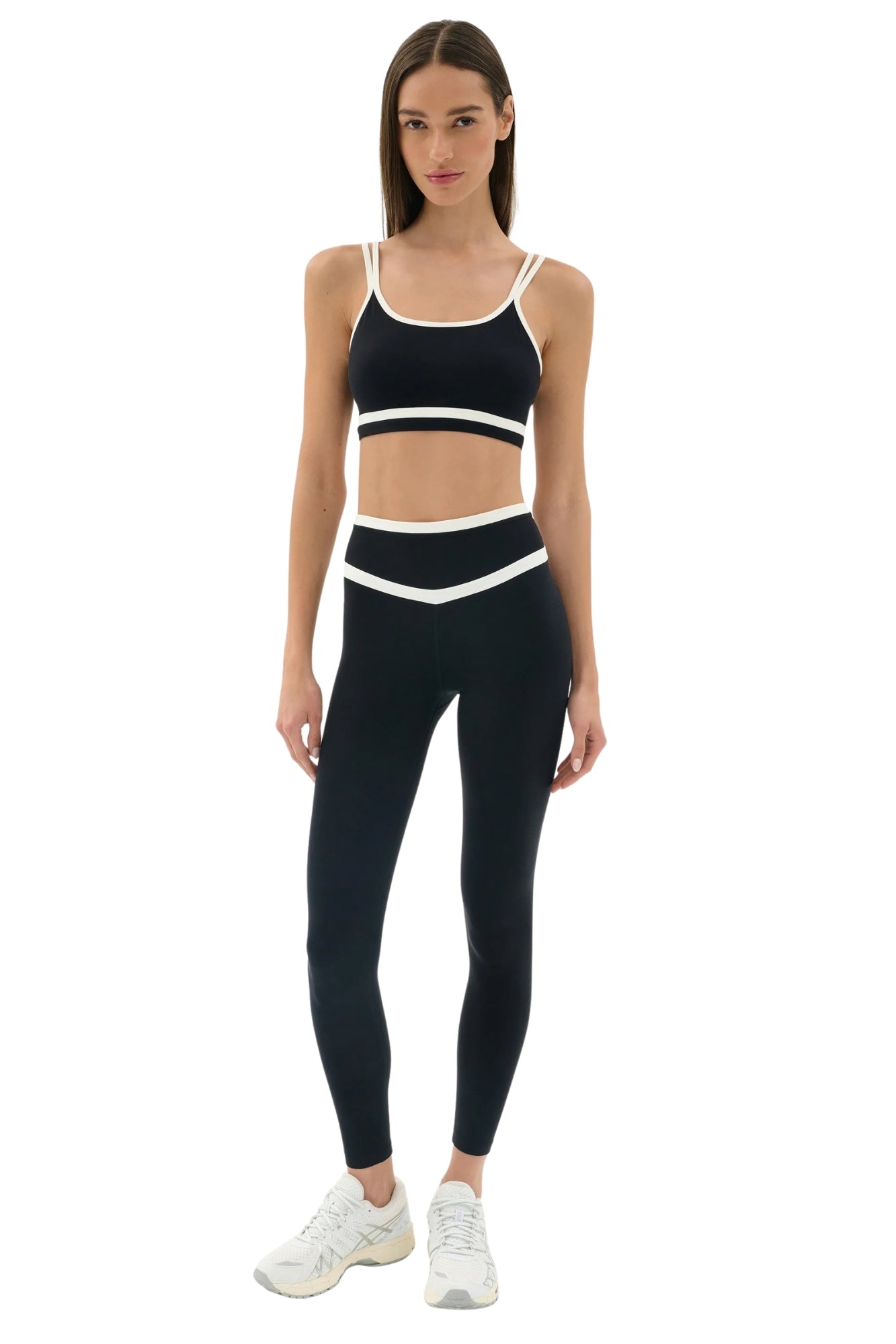 EVA MASON BLACK WHITE DOUBLE RIGOR SET