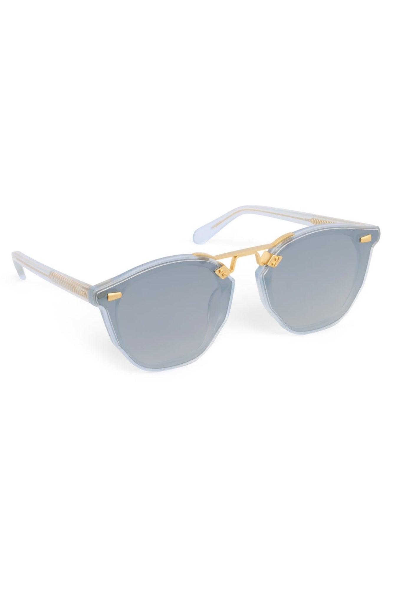 BEAU NYLON POWDER BLUE 18K MIRRORED