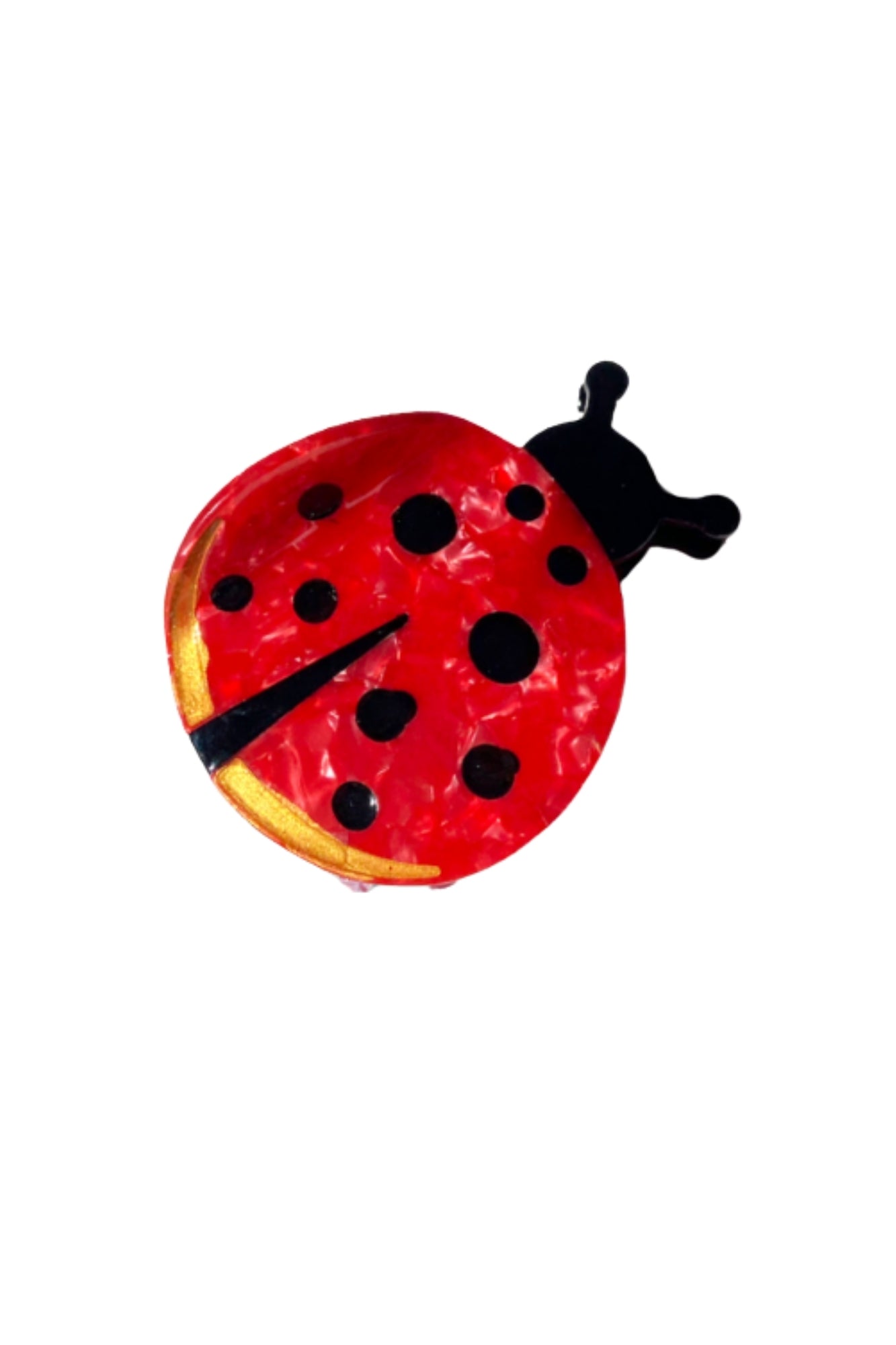 LADYBUG CLAW HAIR CLIP
