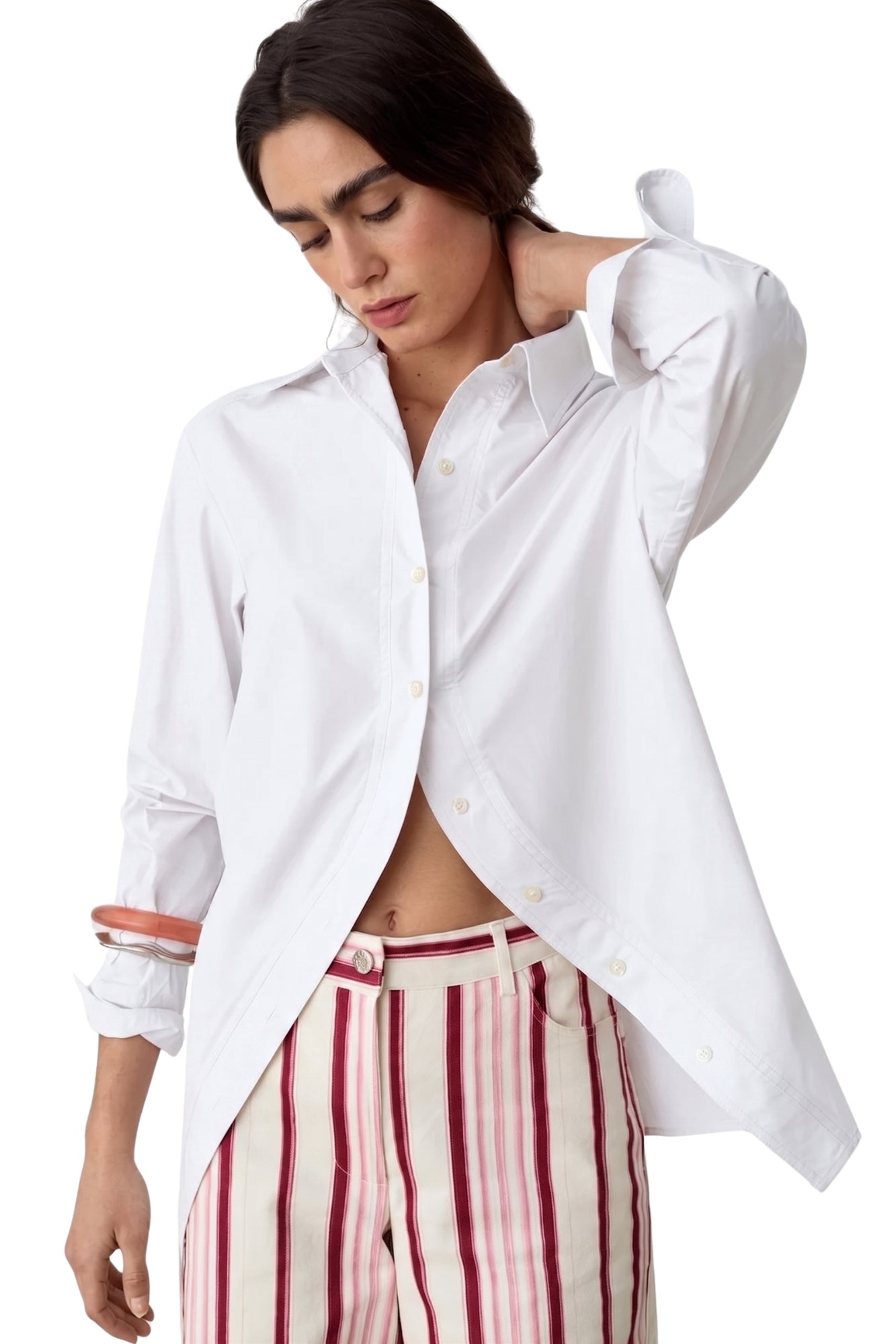 NO BOYFRIEND WHITE SHIRT